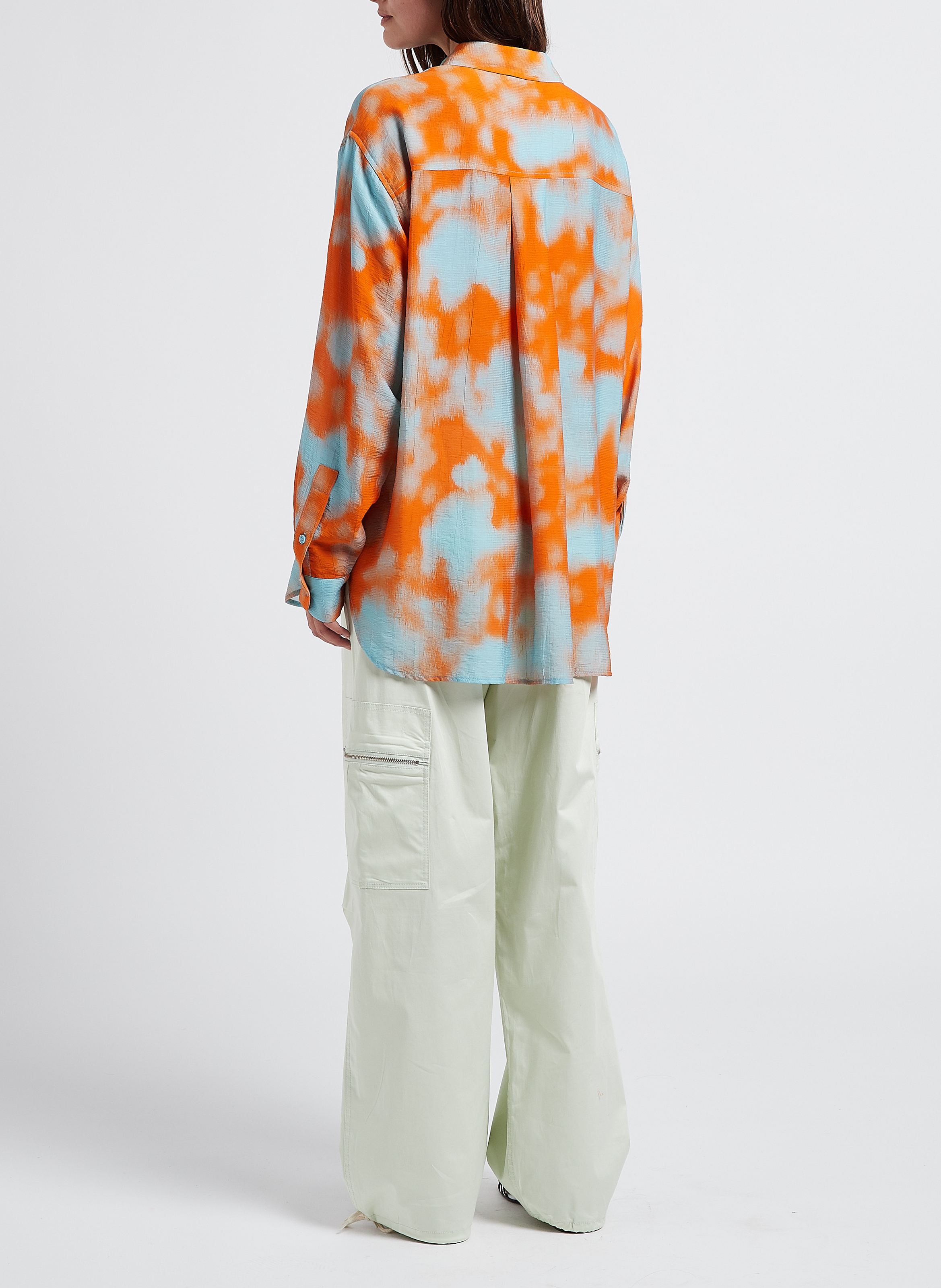 Pantalon cargo en coton  SAMSOE SAMSOE Vert