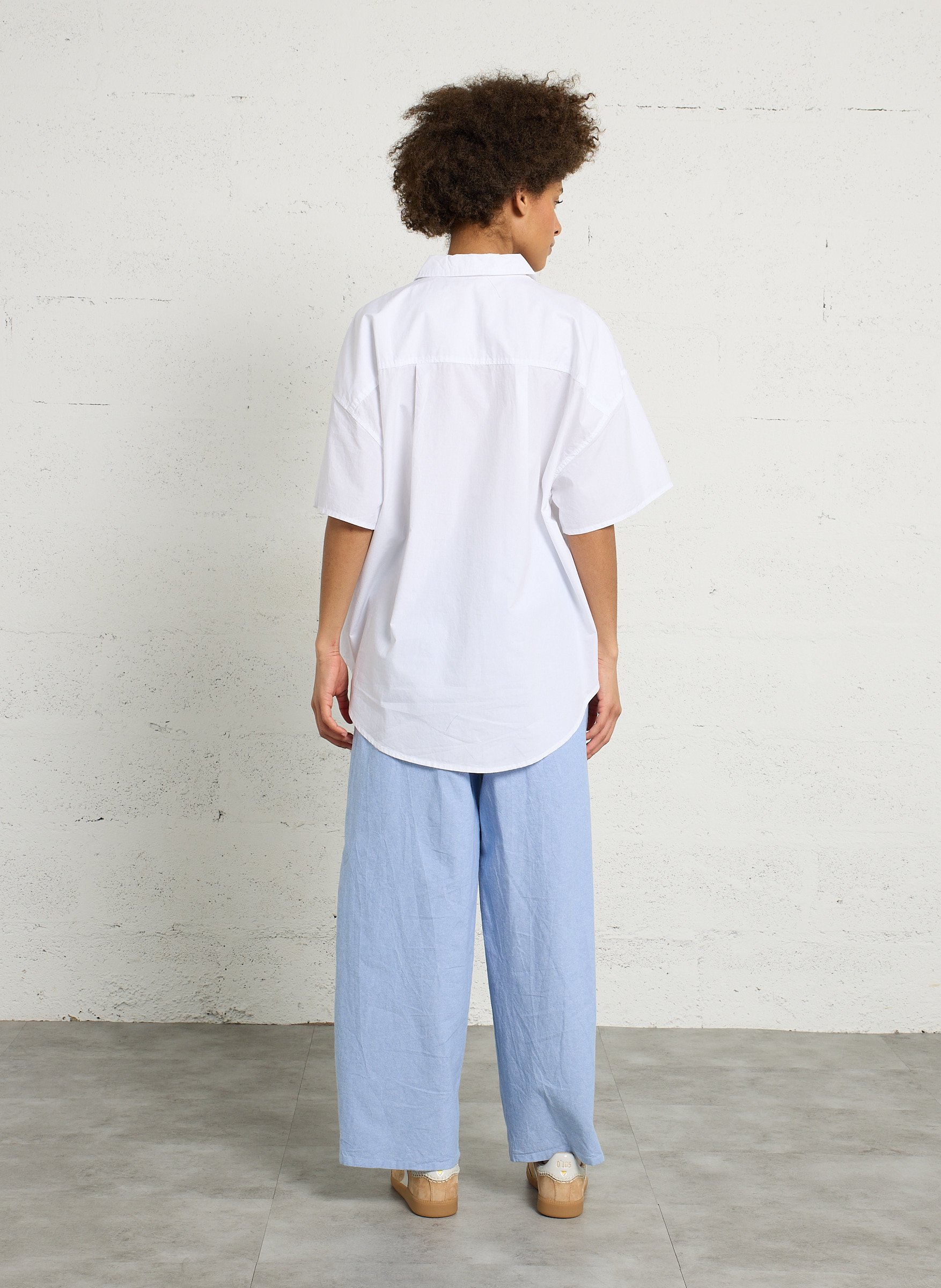 Weit geschnittene Jeans AMERICAN VINTAGE Blau