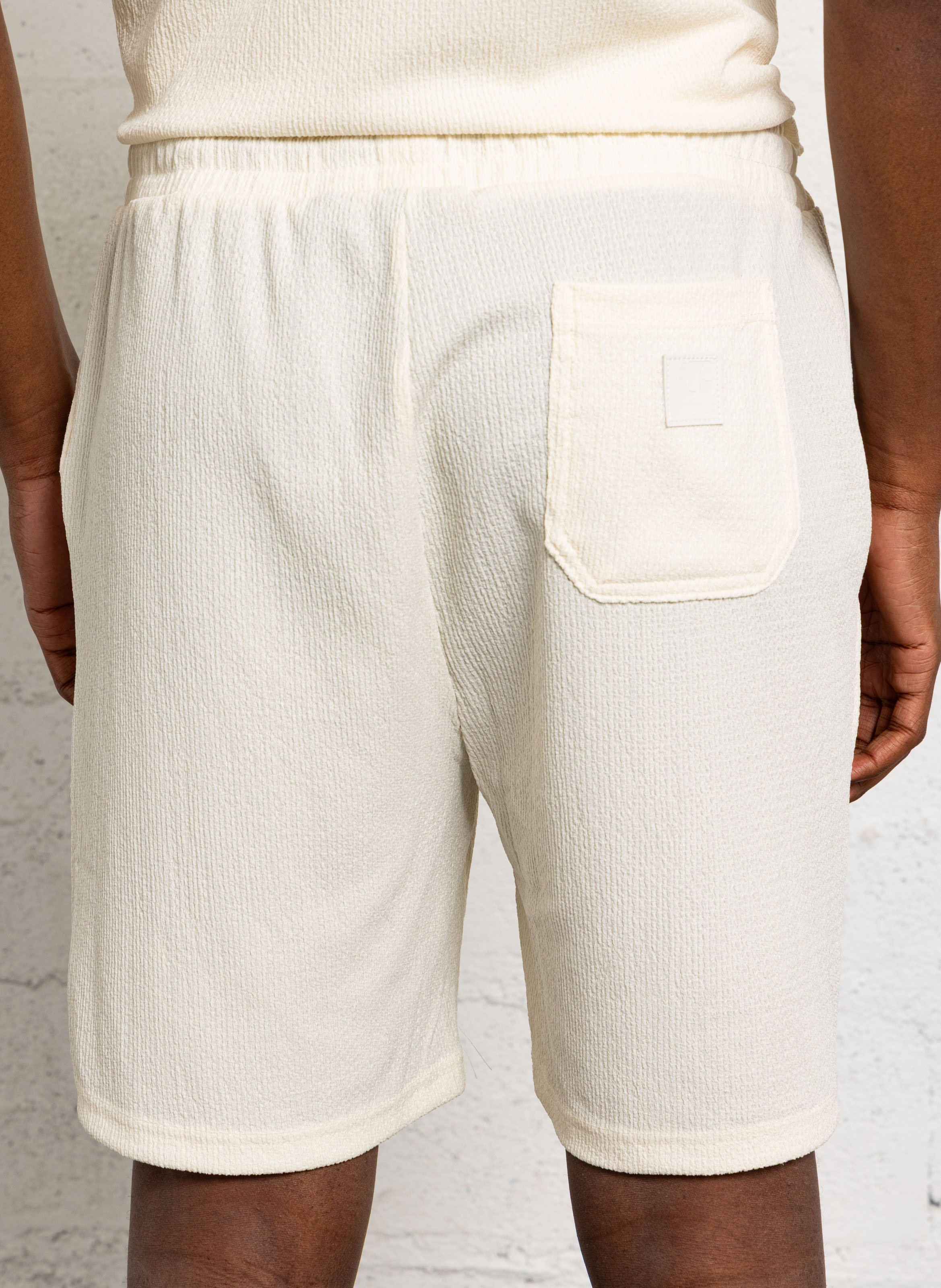 Straight shorts LE TEMPS DES CERISES White