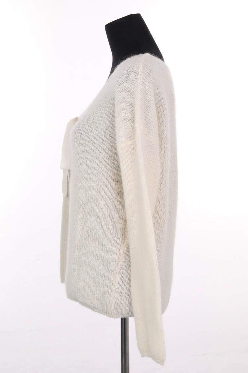 Pull SEZANE - Seconde main Blanc