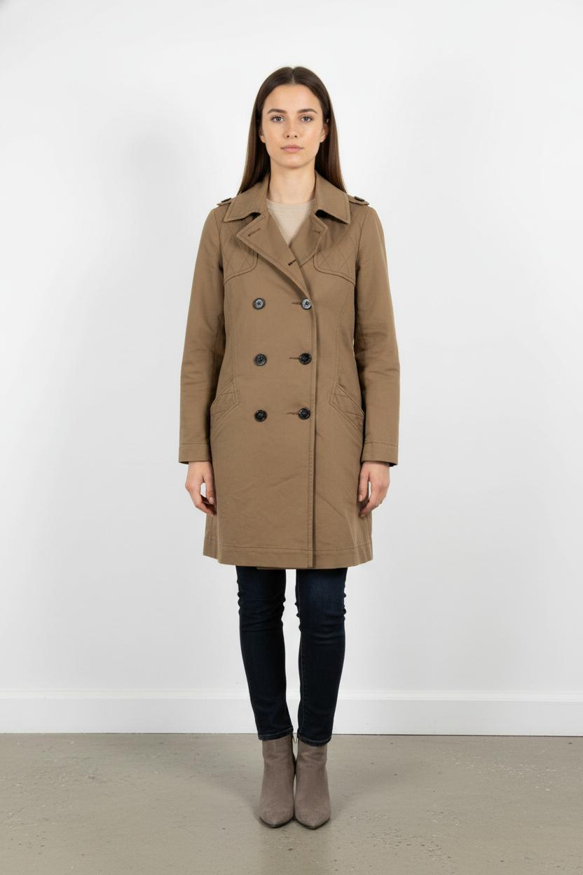 Long coat COMPTOIR DES COTONNIERS - Seconde main Brown