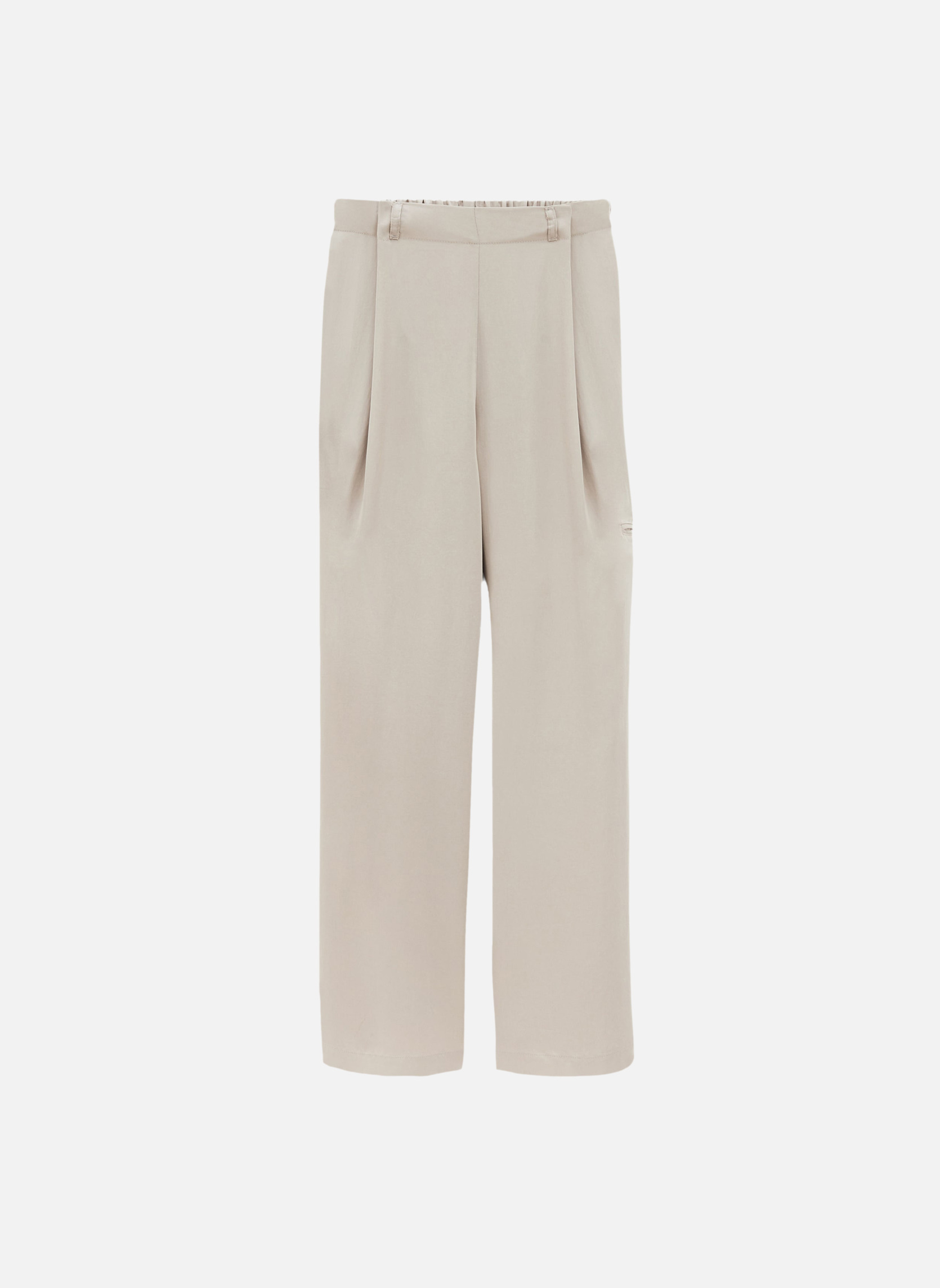 Wide leg pants Noyoco Beige