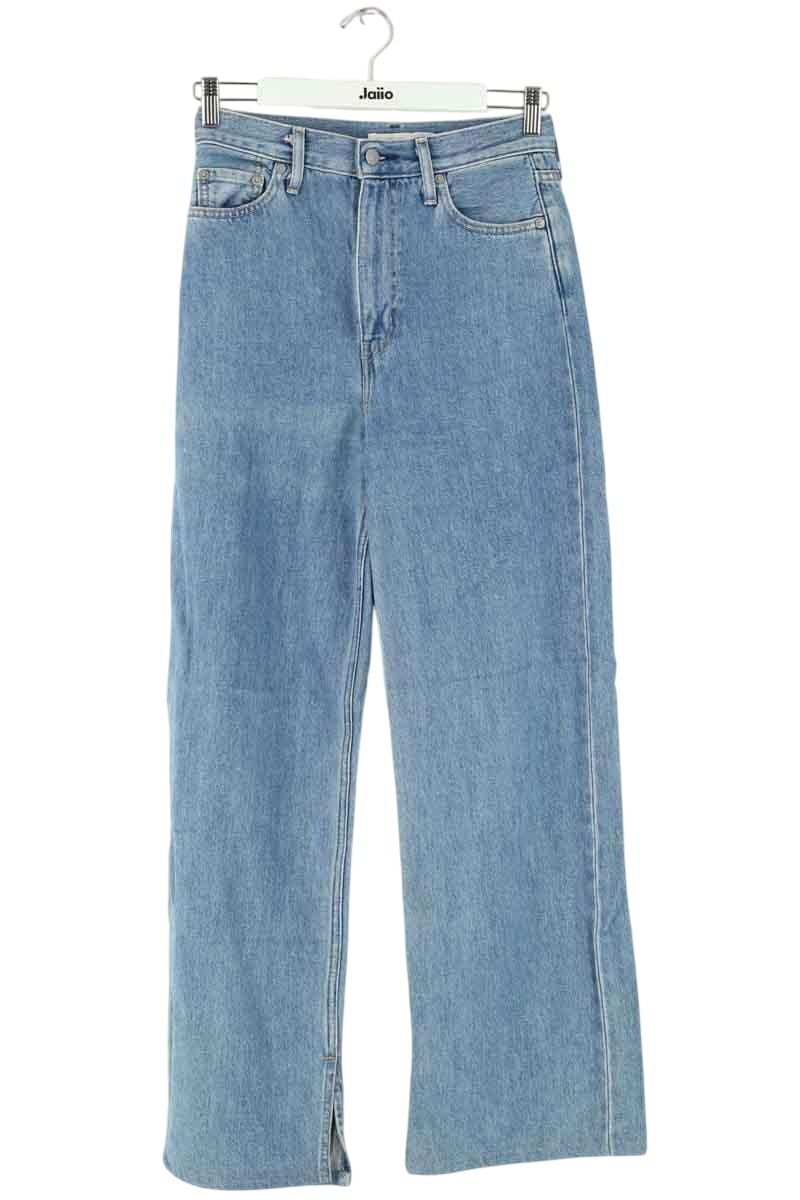 Wide leg jeans w26 l31 GANNI - Seconde Main Blue