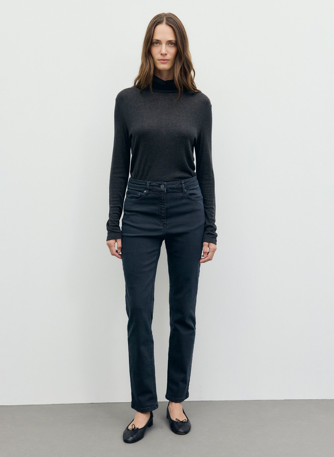 Straight Cut Jeans aus Baumwoll-Mix GERARD DAREL Schwarz