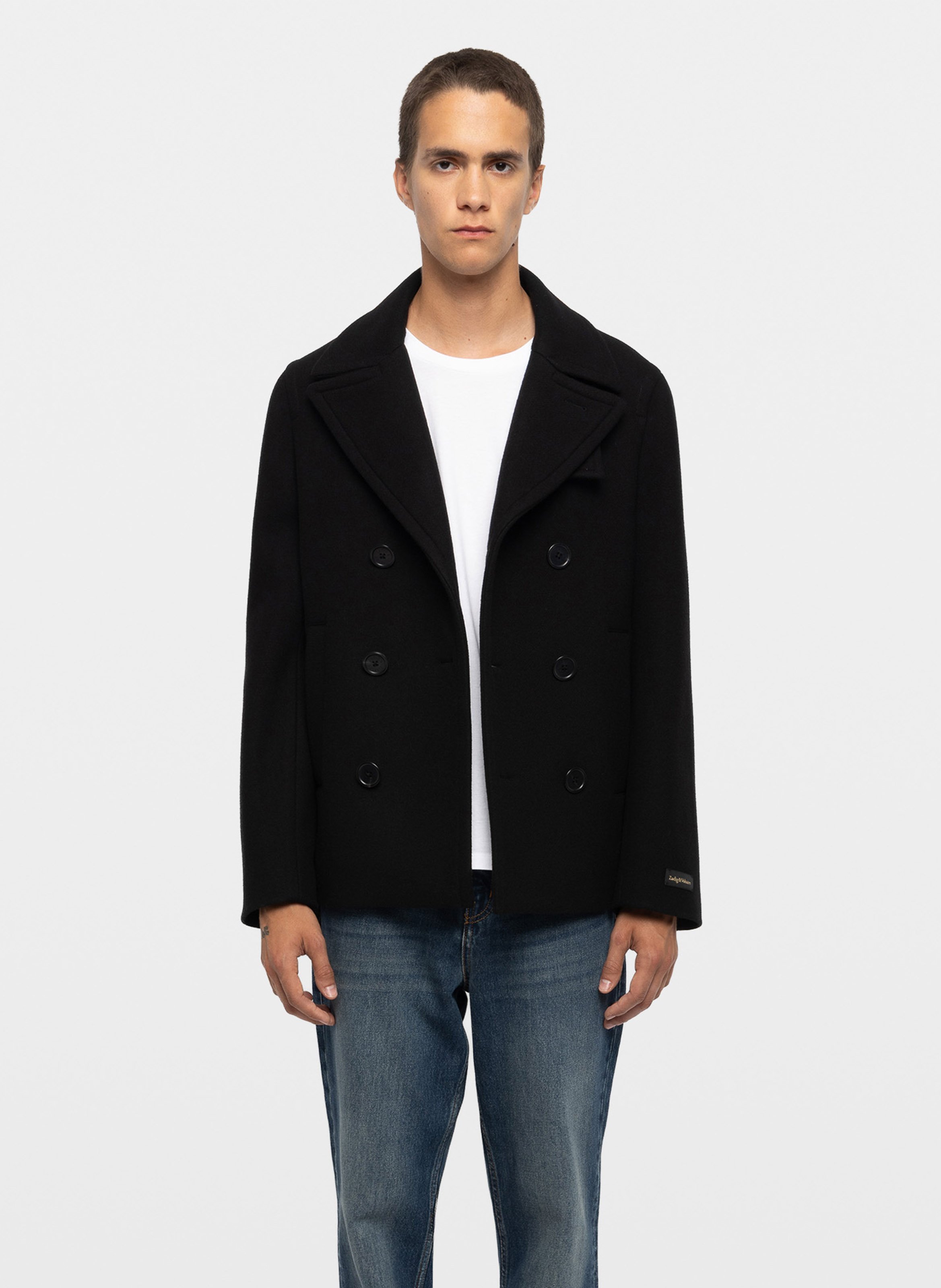 Straight wool-blend coat ZADIG&VOLTAIRE Black