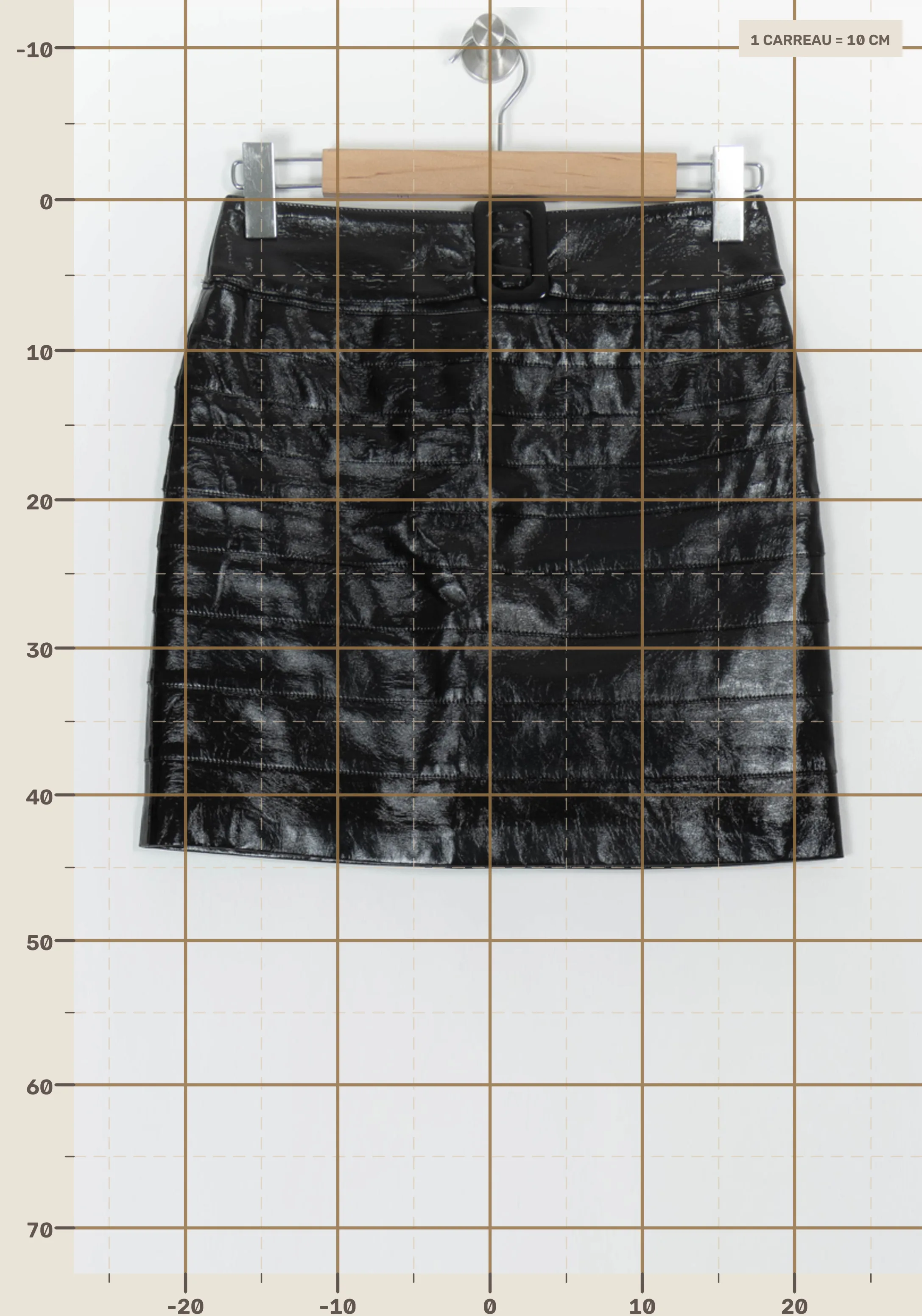 Short & midi skirt TARA JARMON - Seconde Main Black