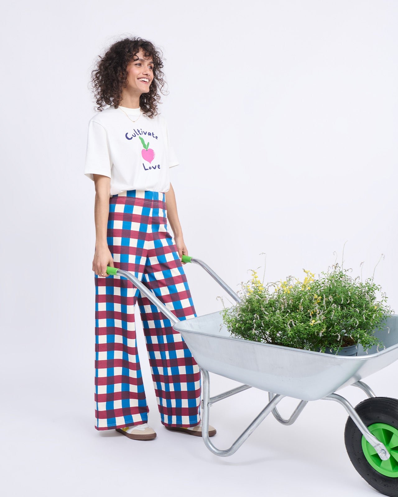 Cultivate Love organic cotton T-shirt EMOI EMOI White