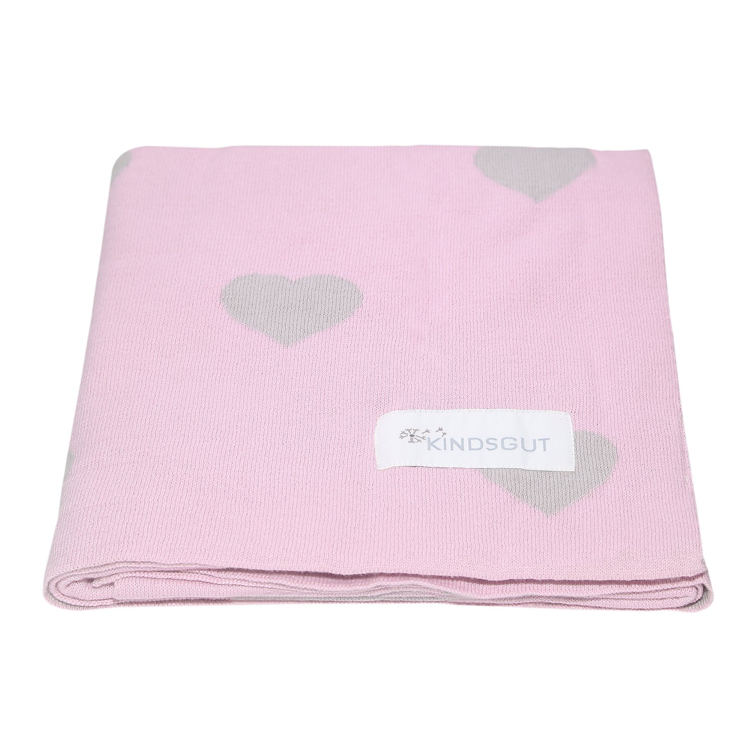 Ultra-soft knitted baby blanket - 100% cotton KINDSGUT