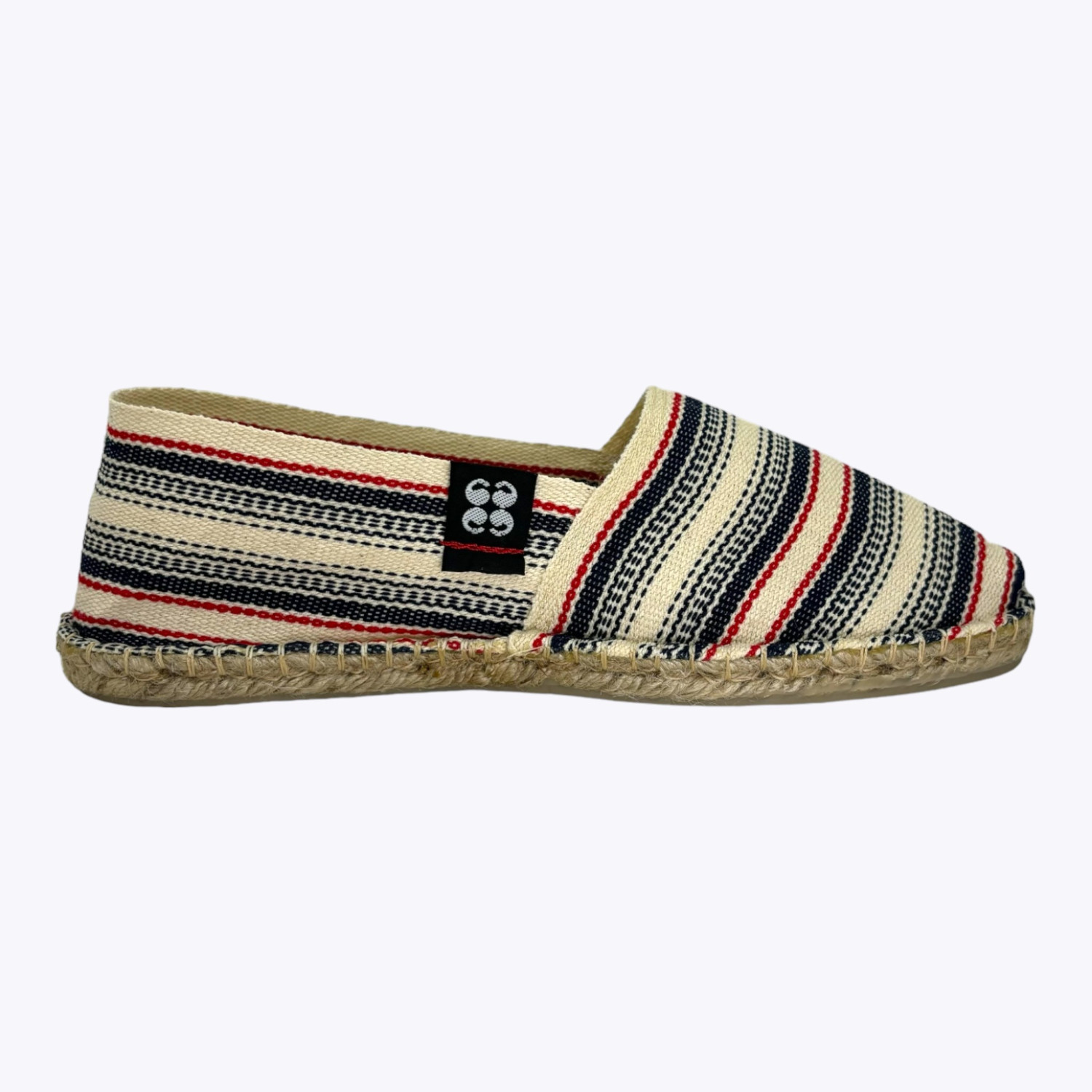Striped Frenchy espadrilles ART OF SOULE White