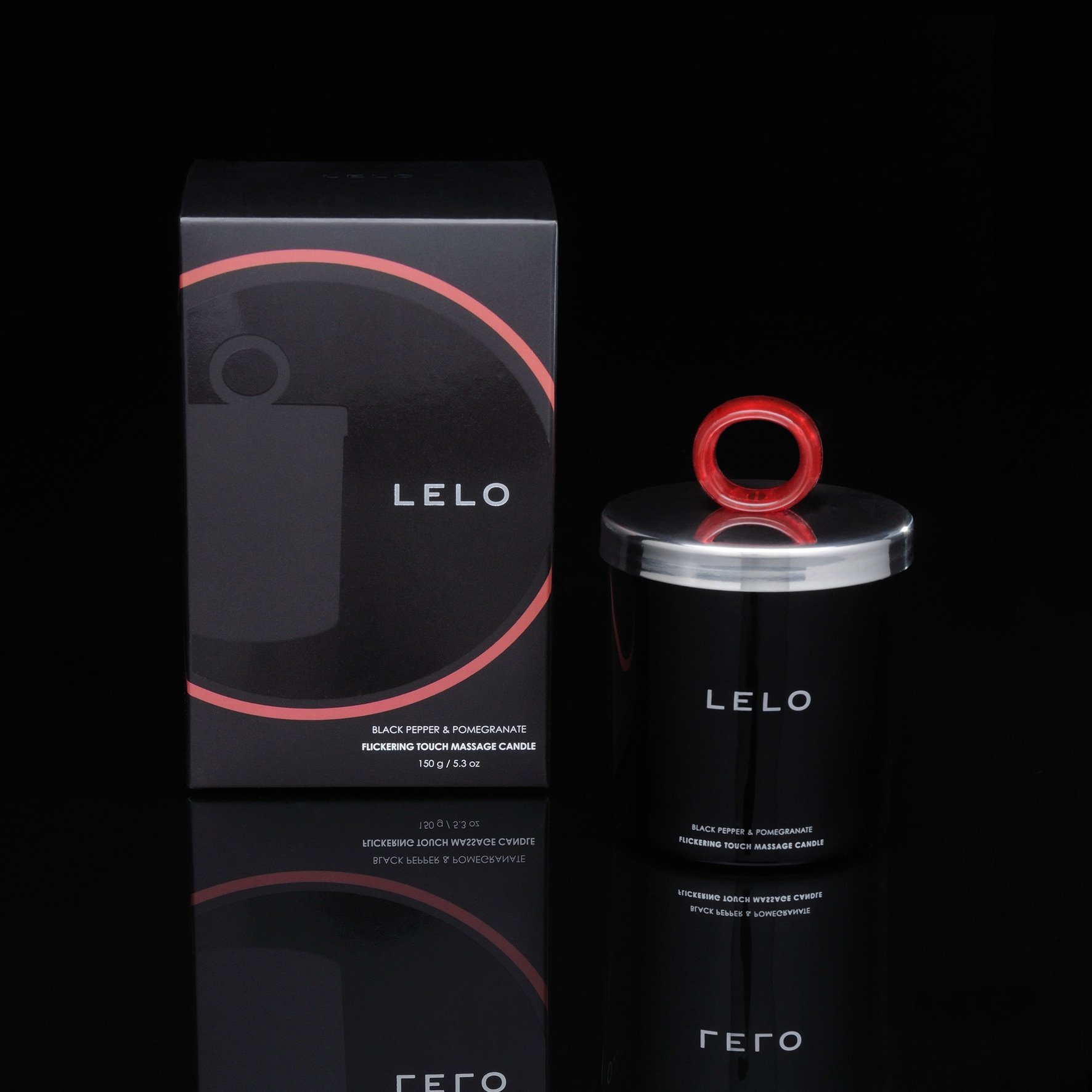 Massage candle, black pepper & pomegranate LELO Poivre noir & grenade