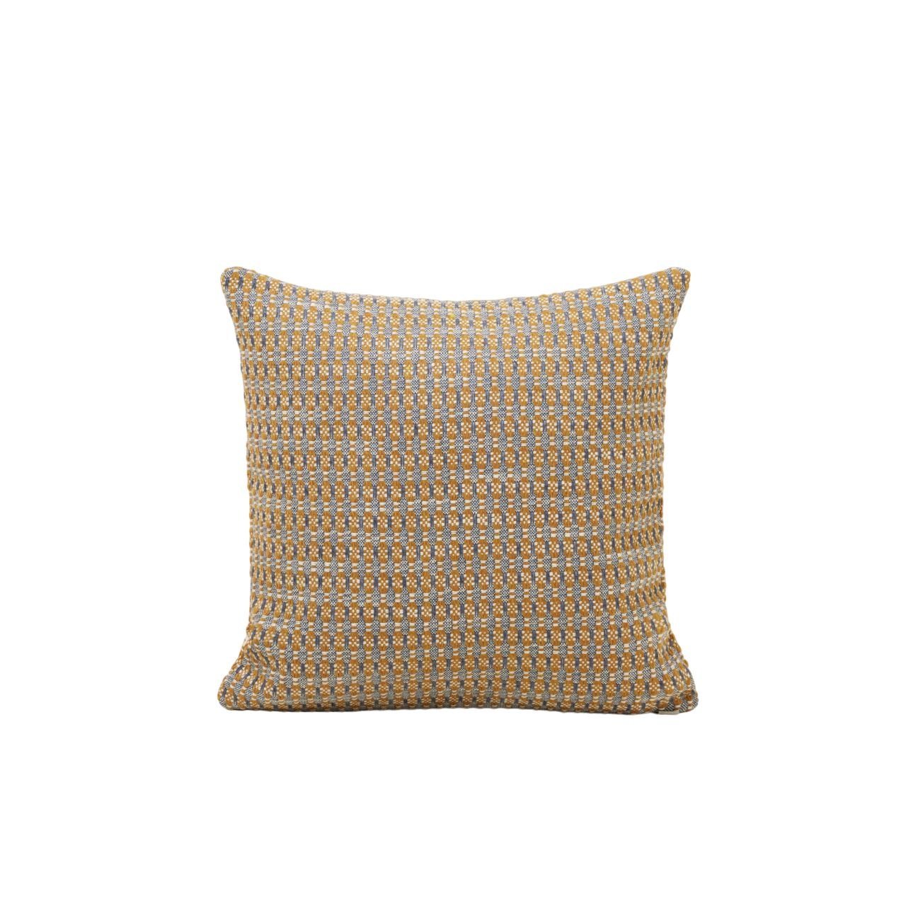Cushion cover EIRIK Ocre et orage