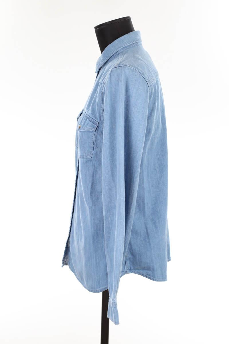 Cotton shirt SEZANE - Seconde main Blue