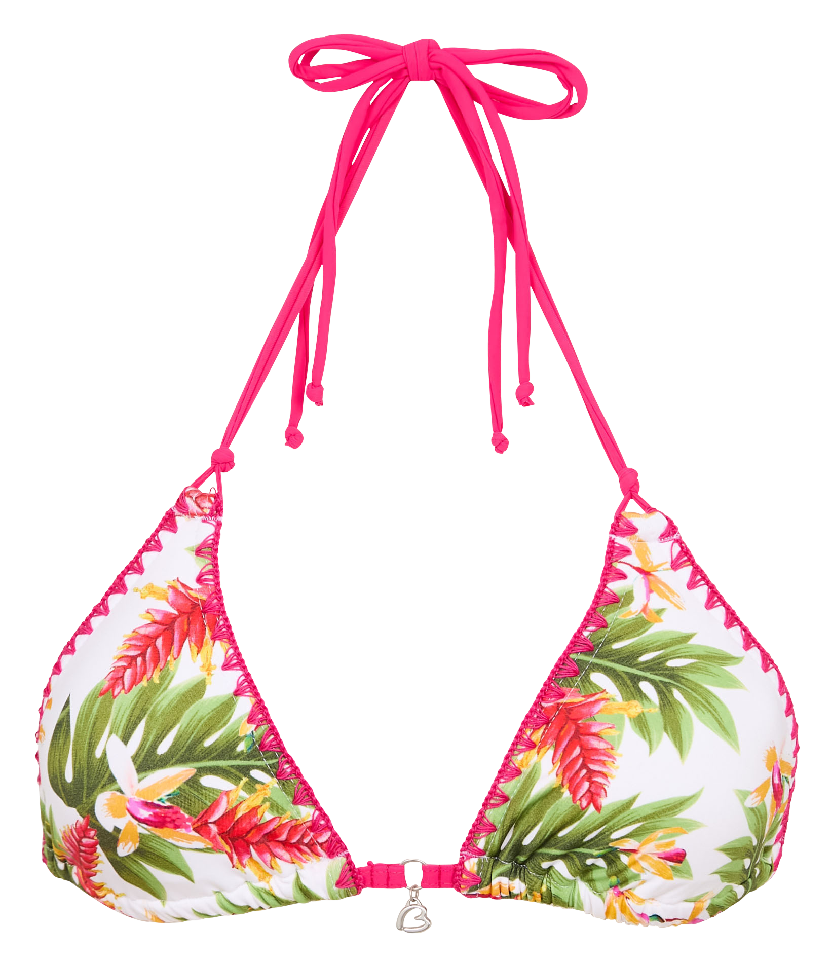 Haut de bikini imprimé BANANA MOON Blanc