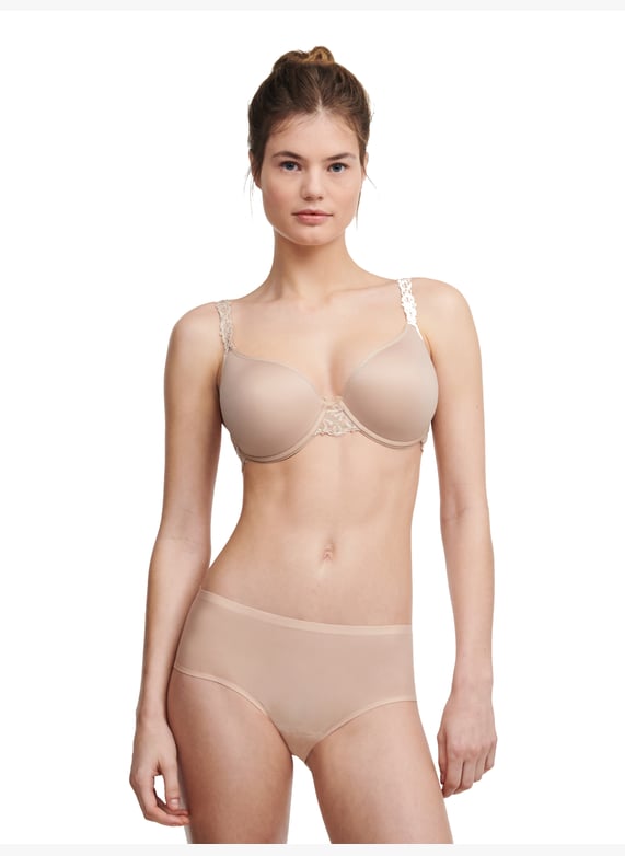 Full-cup shape memory bra | Beige by CHANTELLE Full-cup shape memory bra Beige