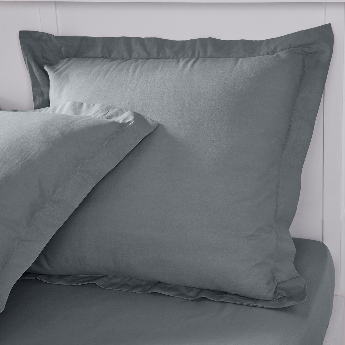Cotton pillowcase TODAY LINGE DE MAISON Grey
