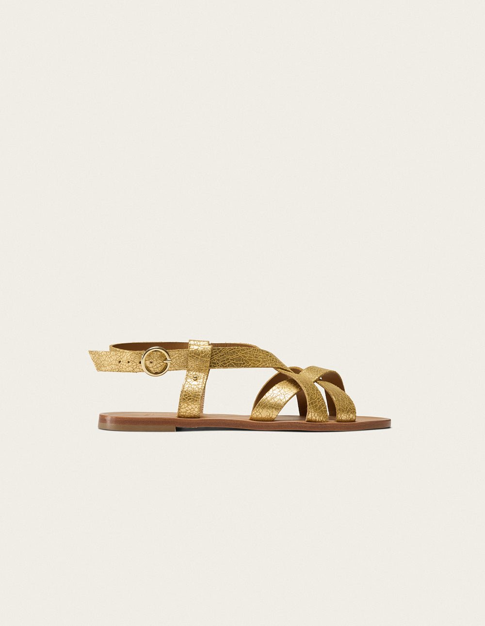 Sandals ODAJE EX. M.MOUSTACHE Golden