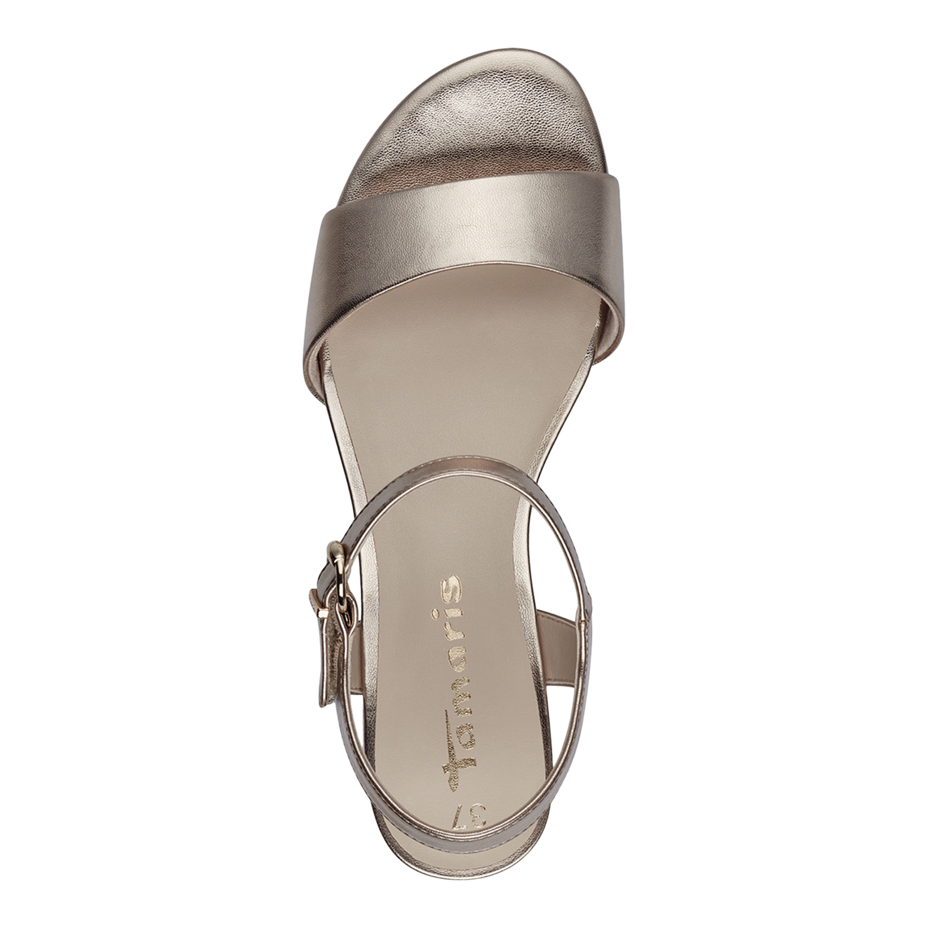 Heeled sandals TAMARIS Golden