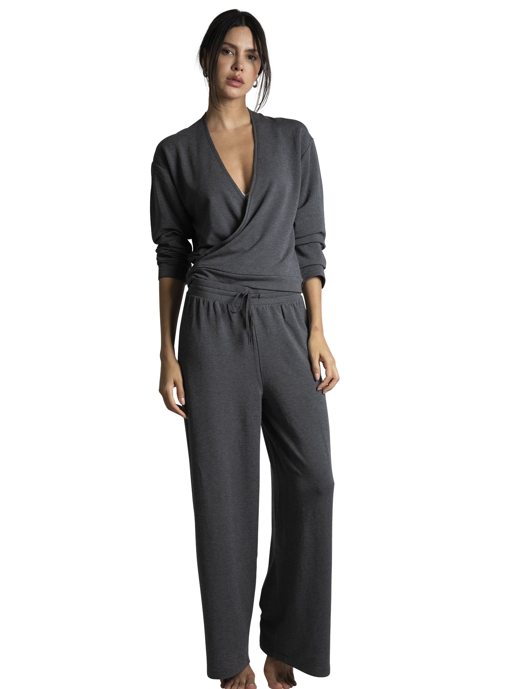 Wide trousers PASSIONATA Grey