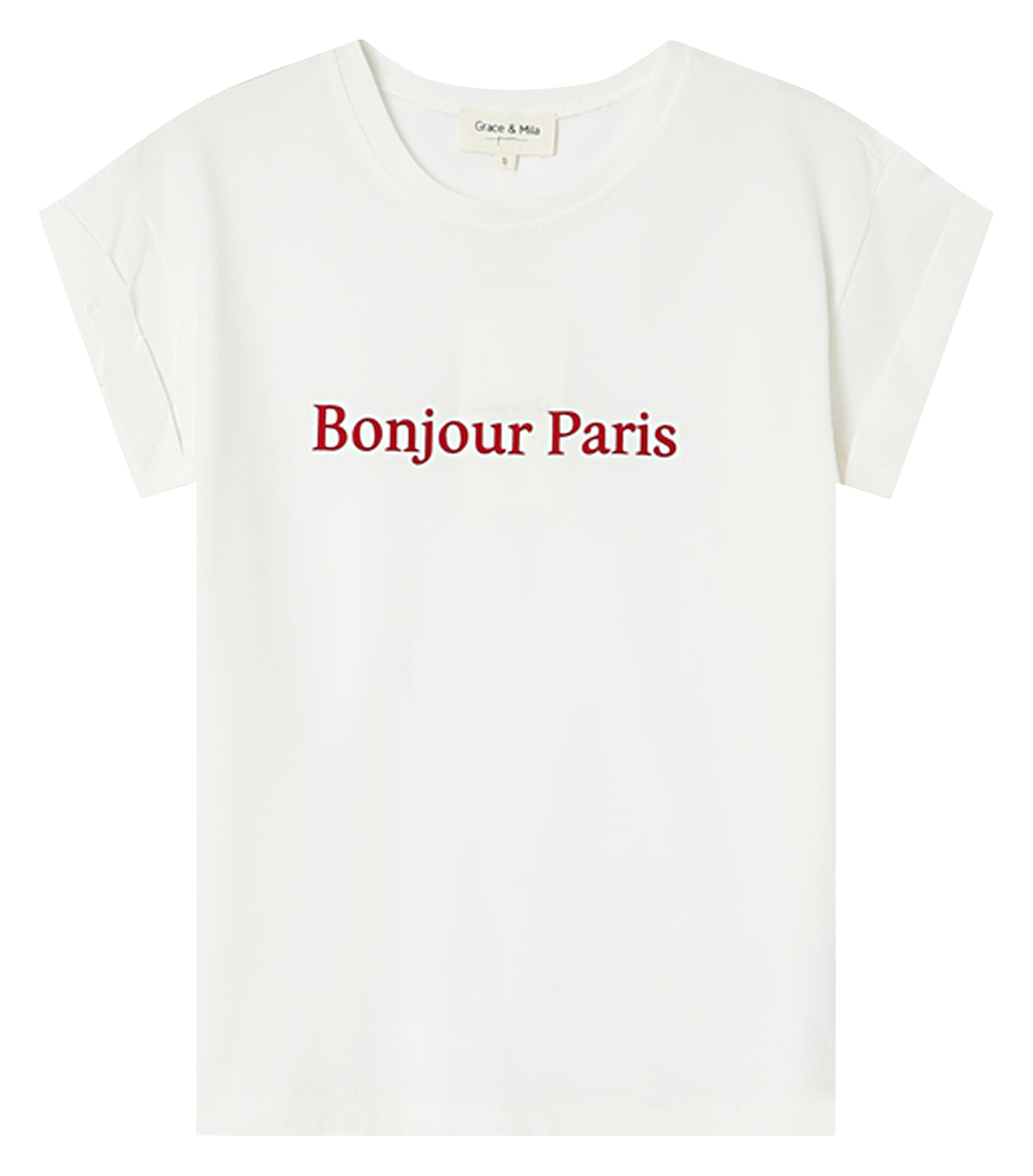 Camiliday round-neck sleeveless cotton top GRACE ET MILA Beige