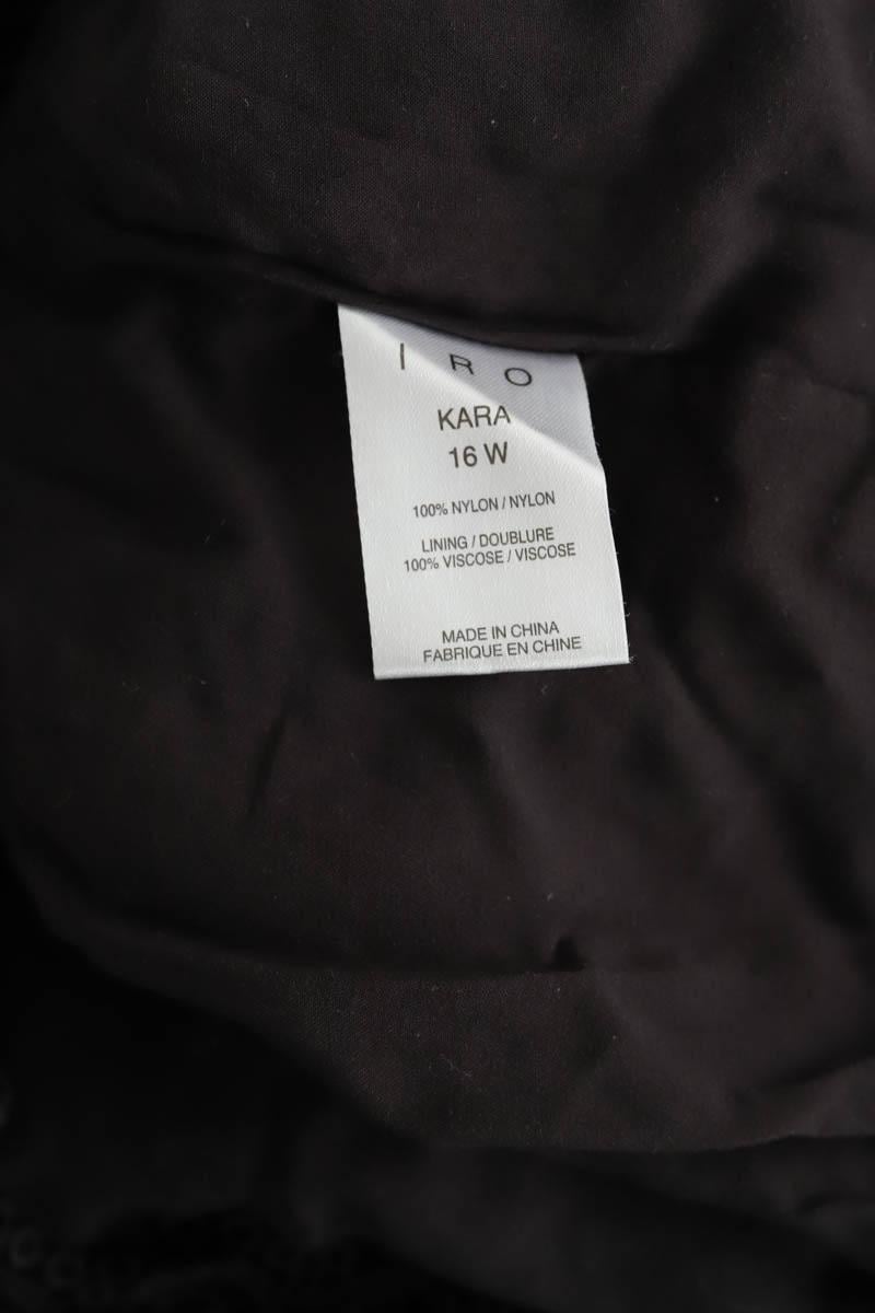 Black dress IRO - Seconde Main Black