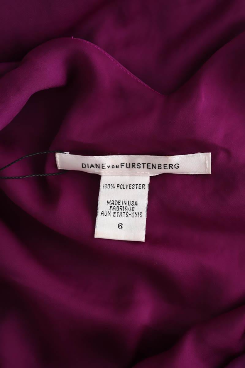 Purple dress DIANE VON FURSTENBERG - Seconde Main Purple