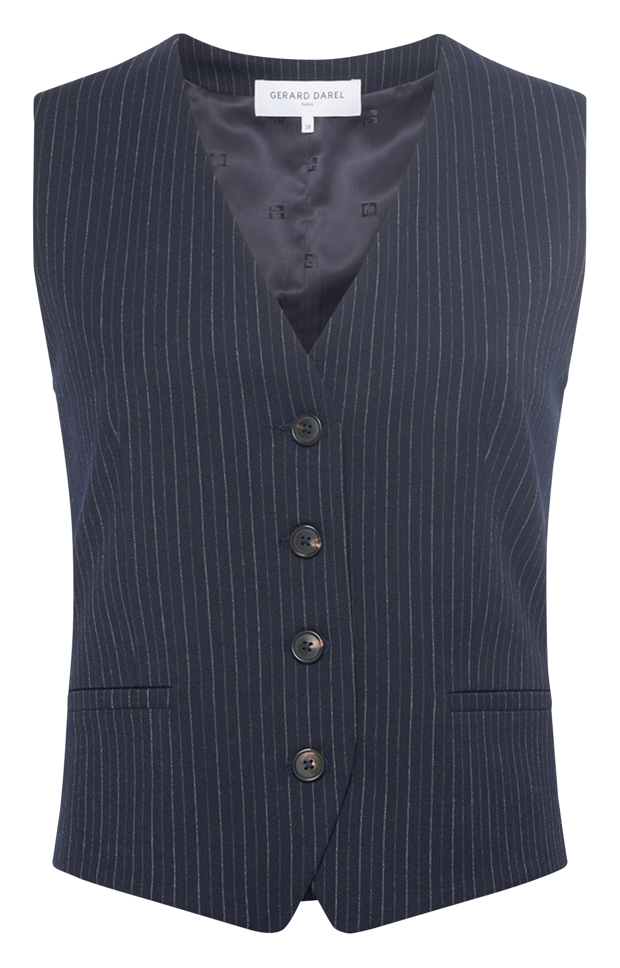 Blazer met V-hals GERARD DAREL Blauw