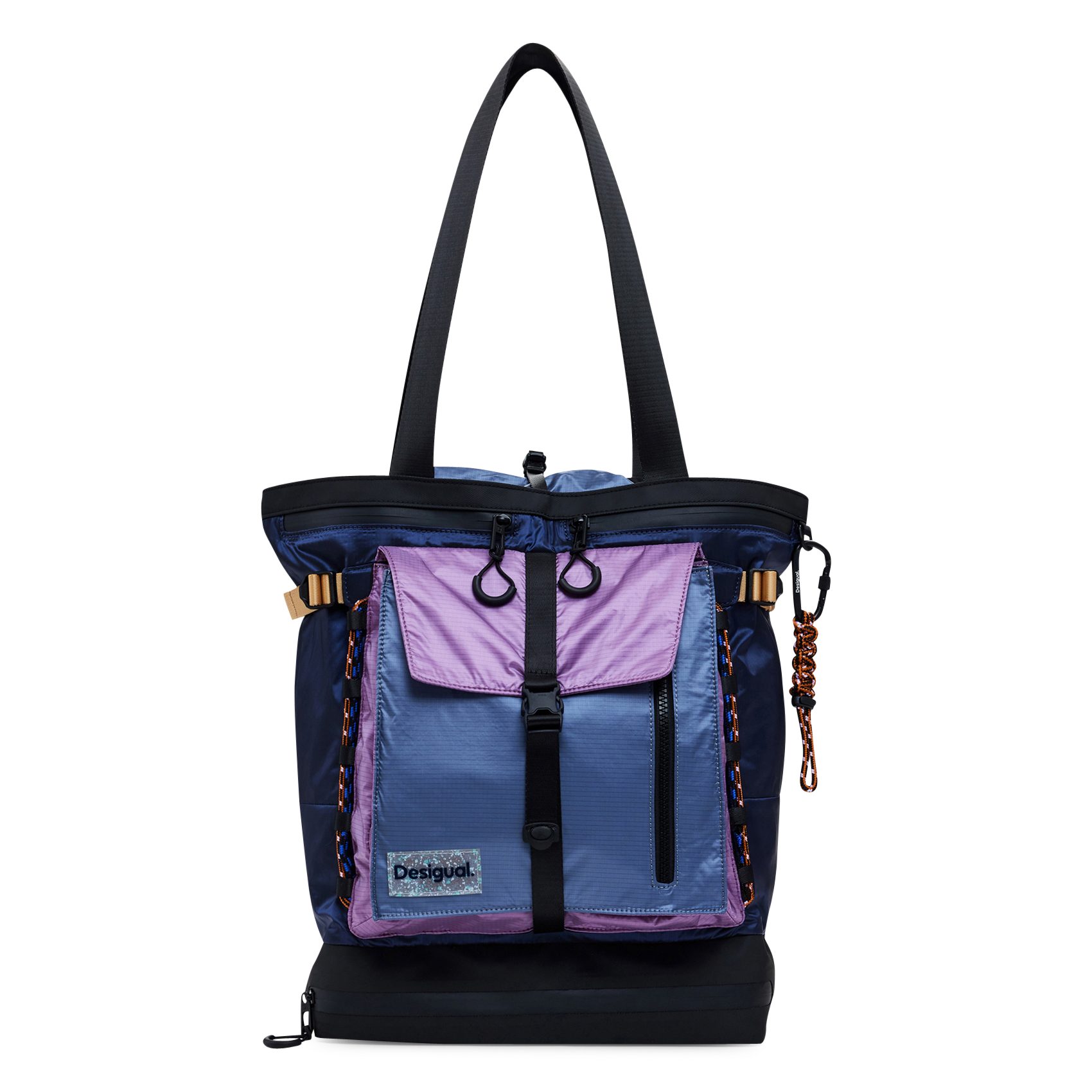 Grand sac à dos tote DESIGUAL Bleu