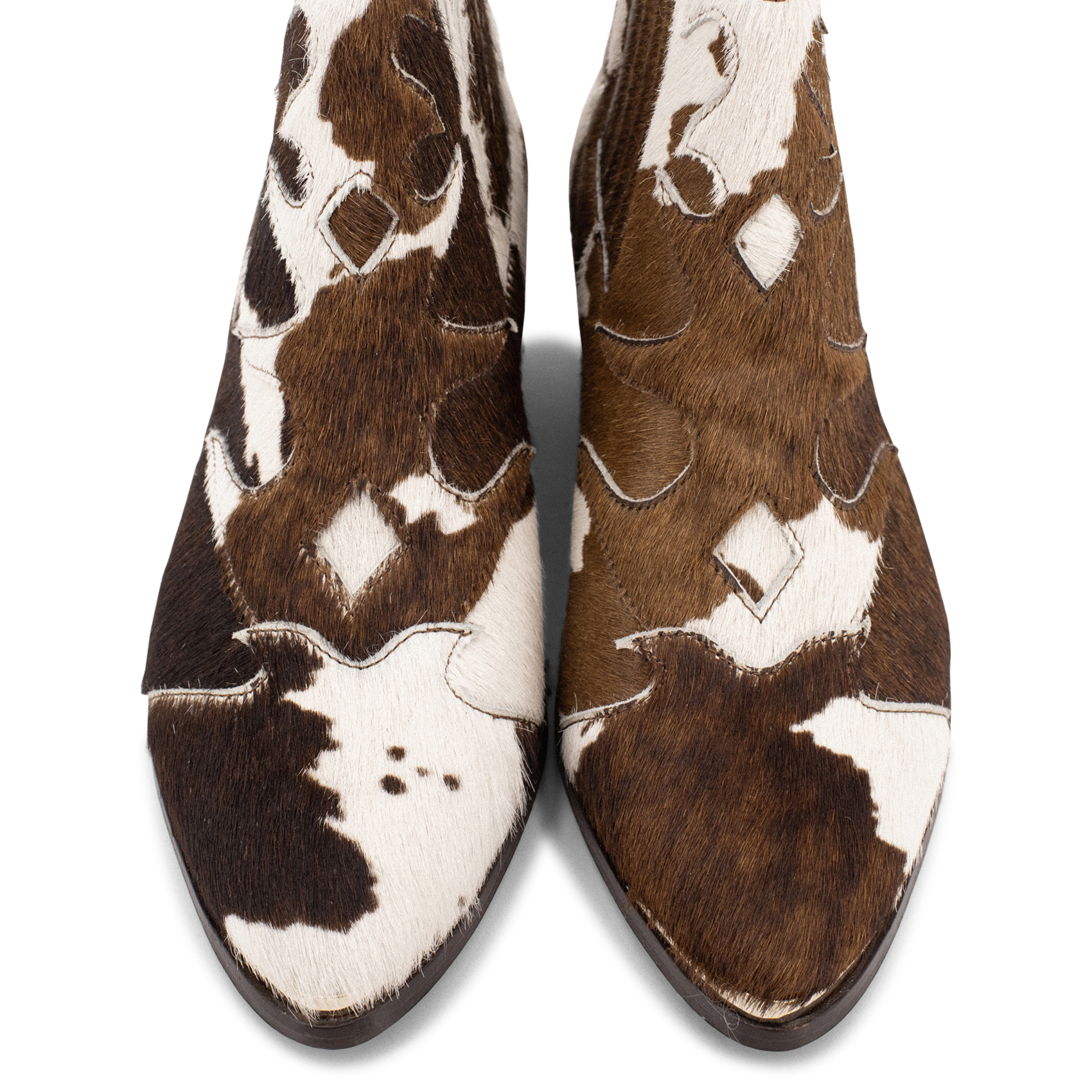 Bianca leather ankle boots TORAL Multicolored