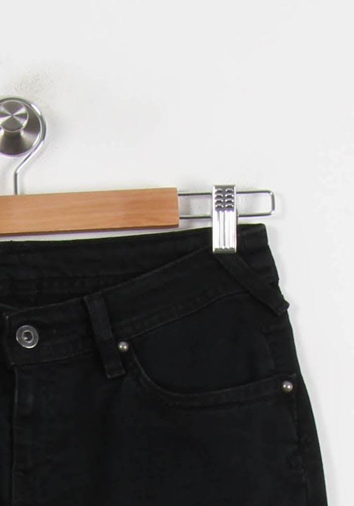 Cropped slim jeans with studs LEVI'S - Seconde main Black