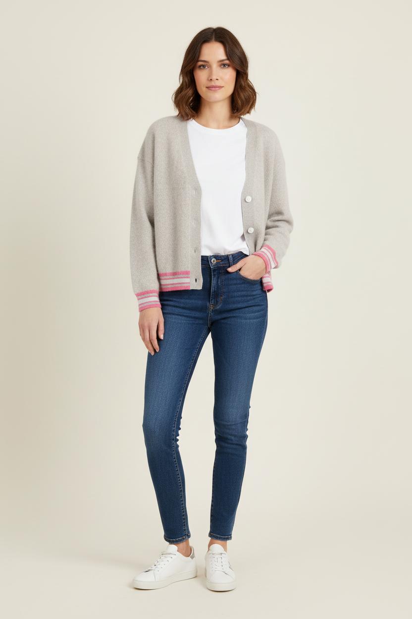 Cardigan ABSOLUT CASHMERE - Seconde main Grey