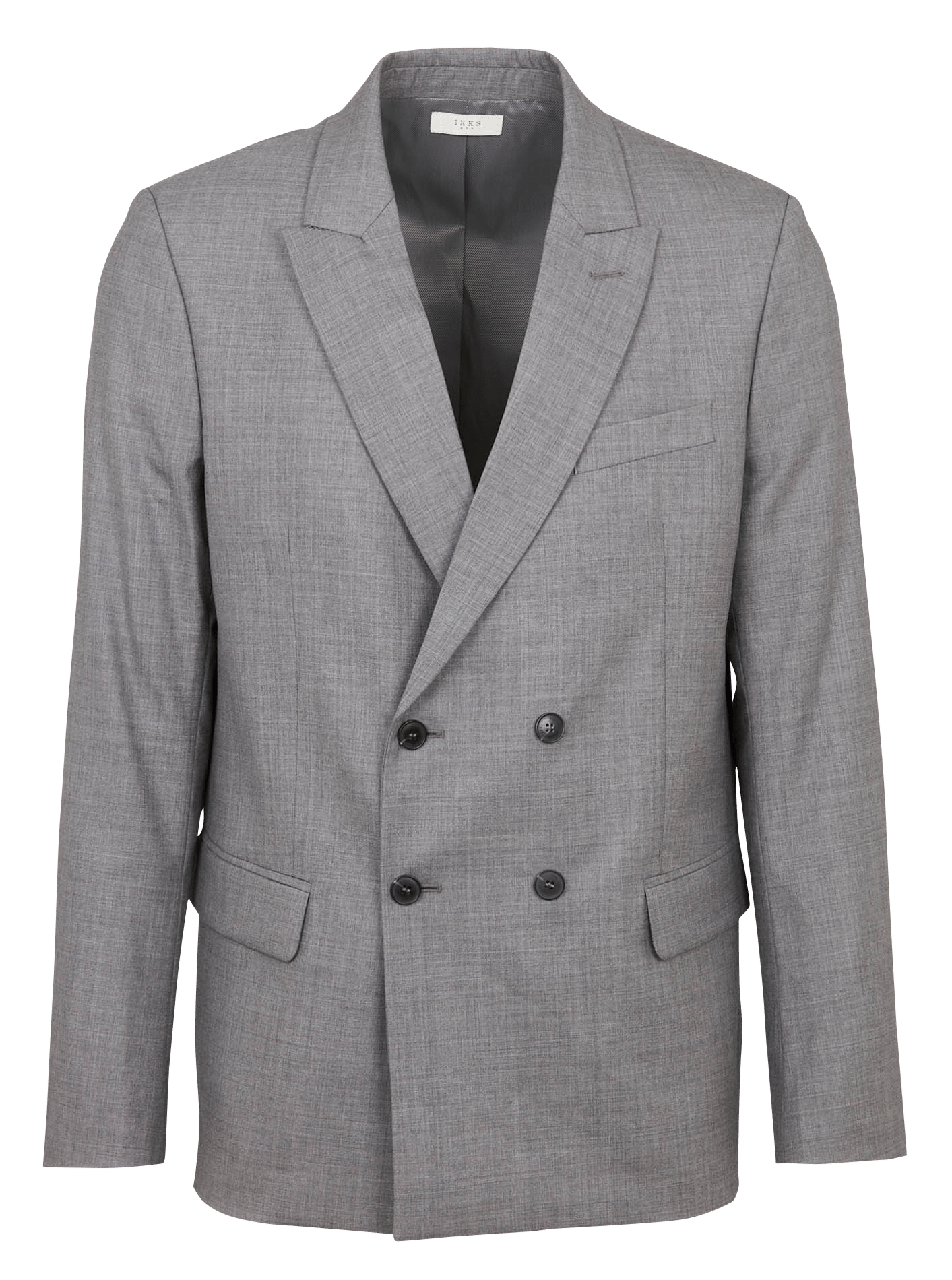 Double-breasted tailored blazer IKKS Grey