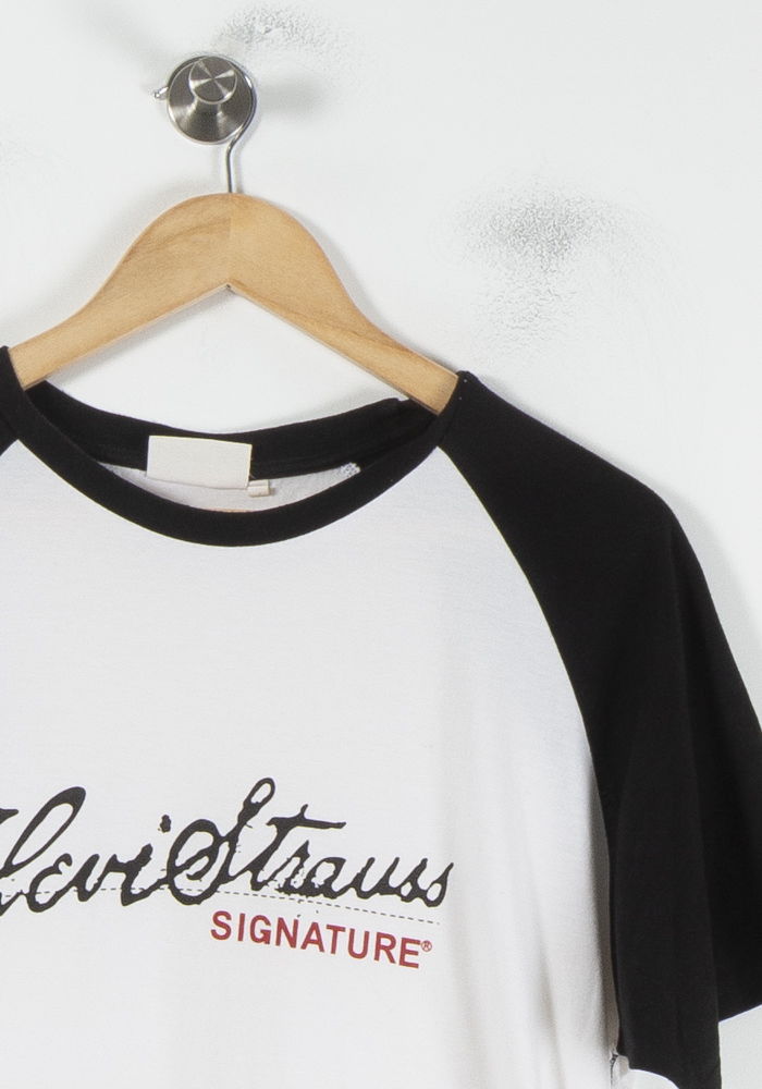 Tommy Badge T-shirt LEVI'S - Seconde main White