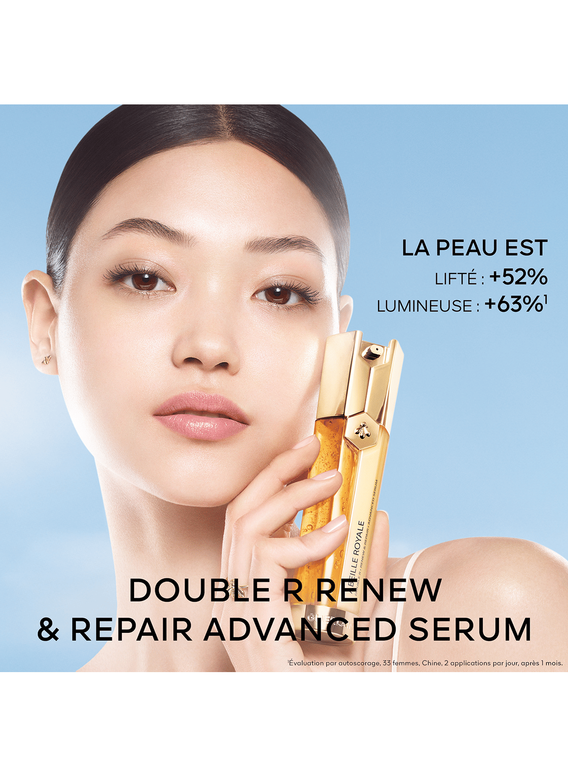 Programm Anti-Aging Jugendreparatur
Das Double R Renew & Repair Advanced Serum GUERLAIN No color