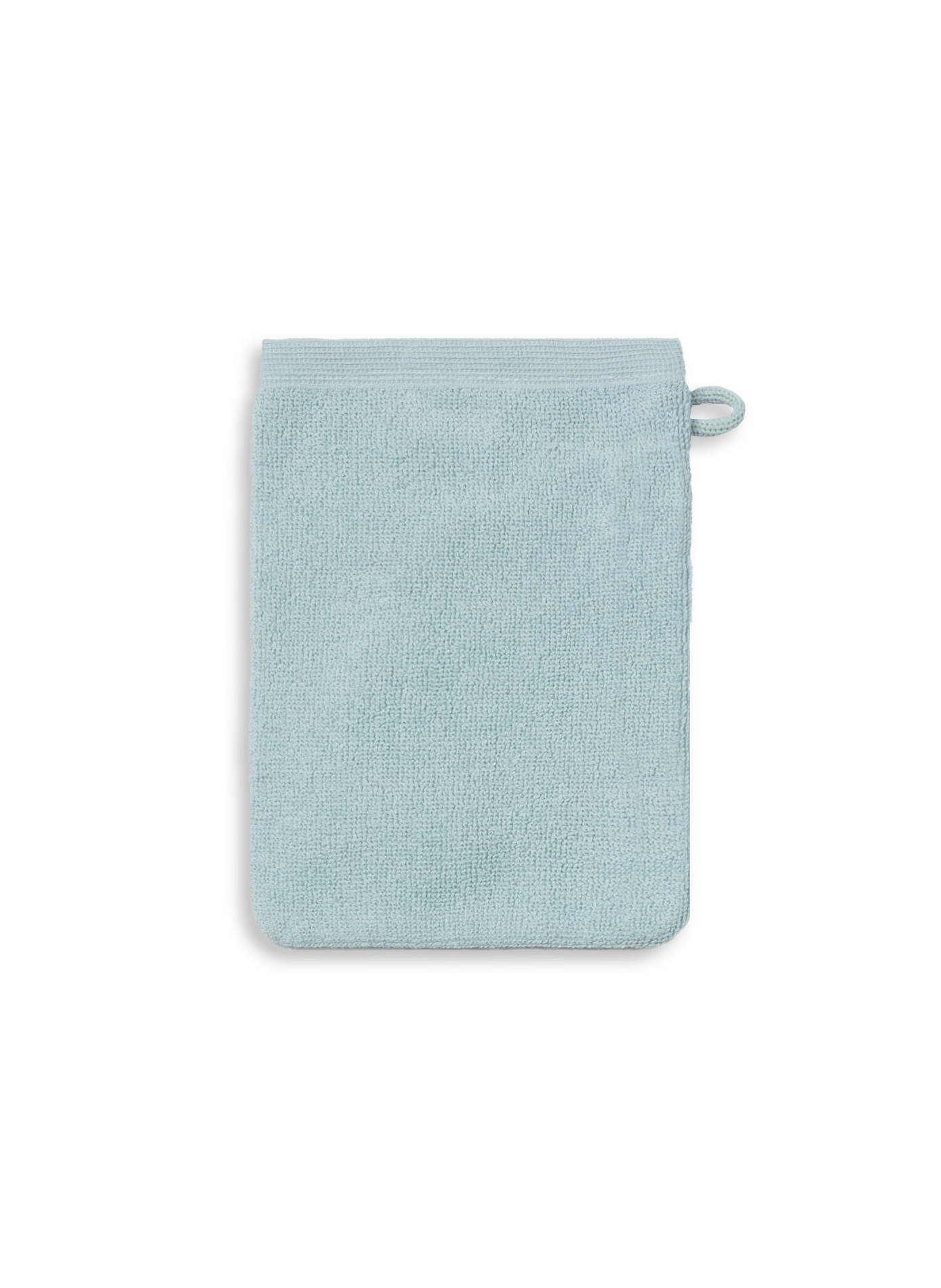 Organic cotton washcloth GANT BOUCL Vert celadon