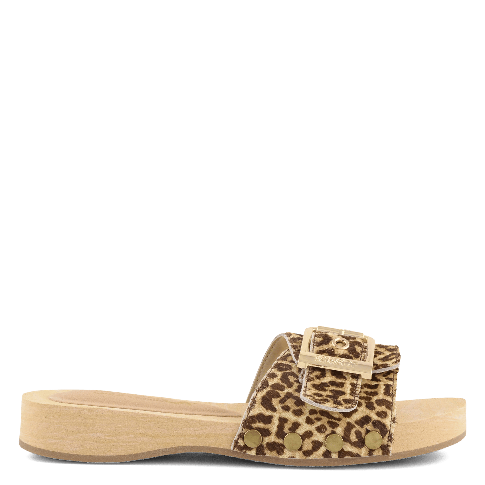 Sandales plates léopard COLORS OF CALIFORNIA Multicolore