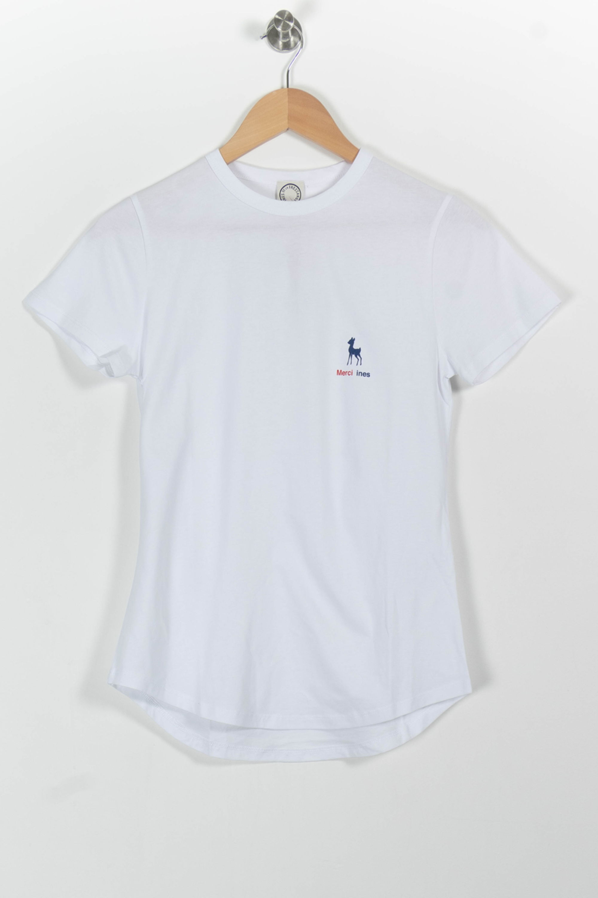 Tommy Badge T-shirt INES DE LA FRESSANGE - Seconde main White
