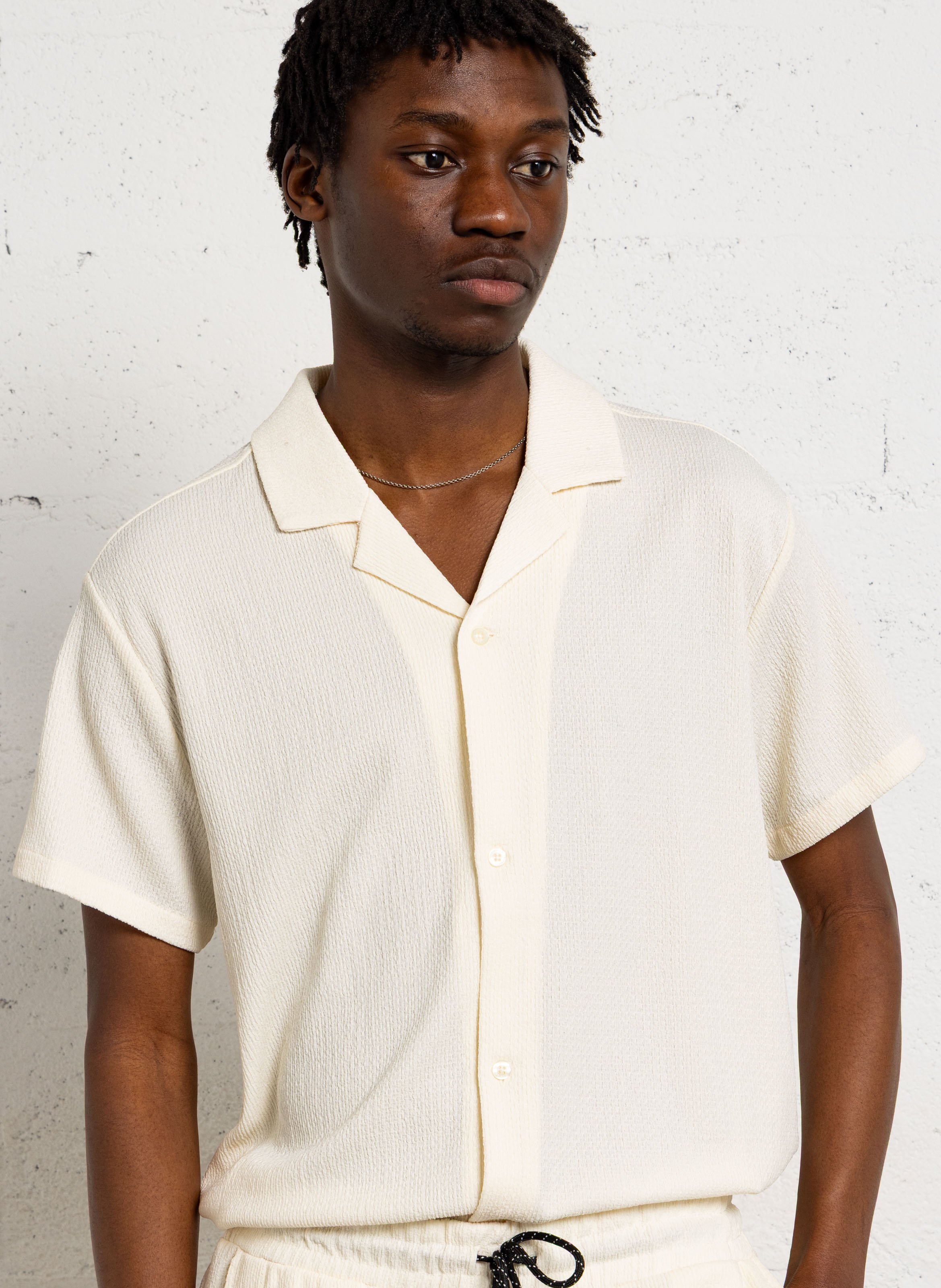 Chemise col classique  LE TEMPS DES CERISES Blanc