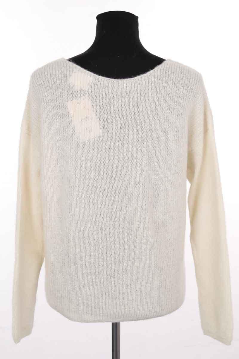 Pull SEZANE - Seconde main Blanc