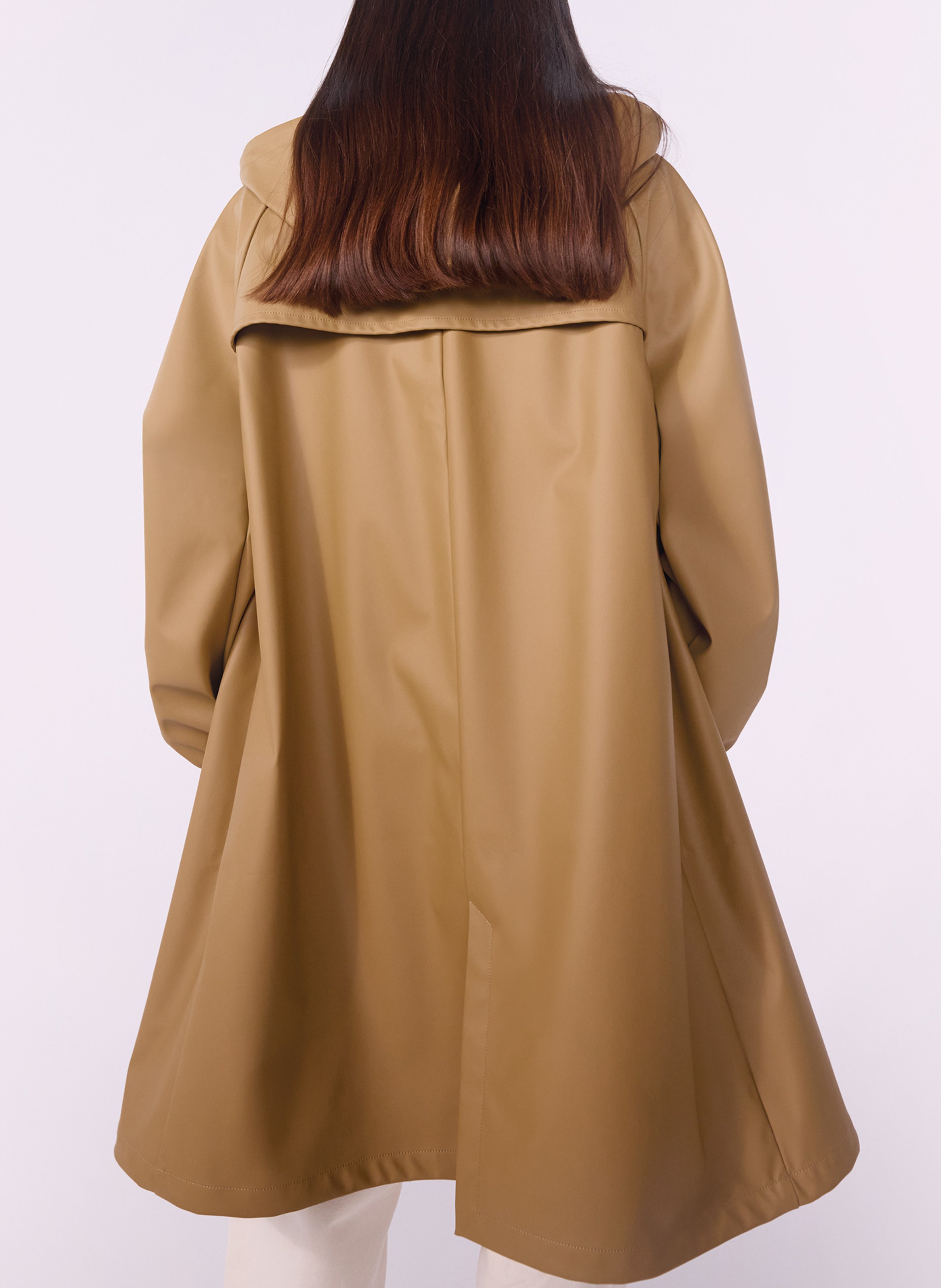 Oversized hooded parka PETIT BATEAU Beige