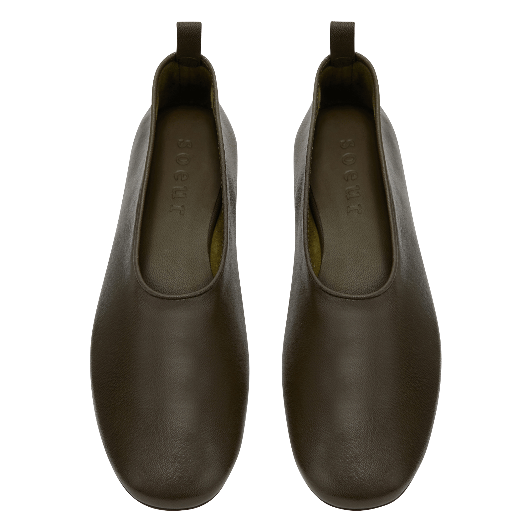 Ballerines en cuir | Kaki SOEUR Femme