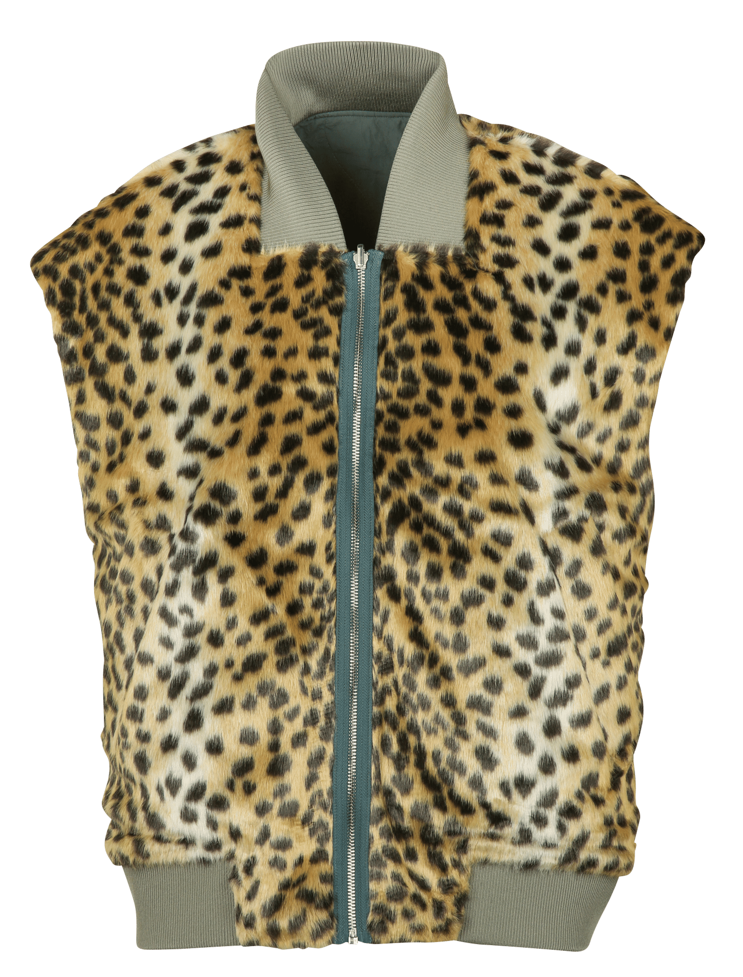 Veste col montant  BELLEROSE Kaki