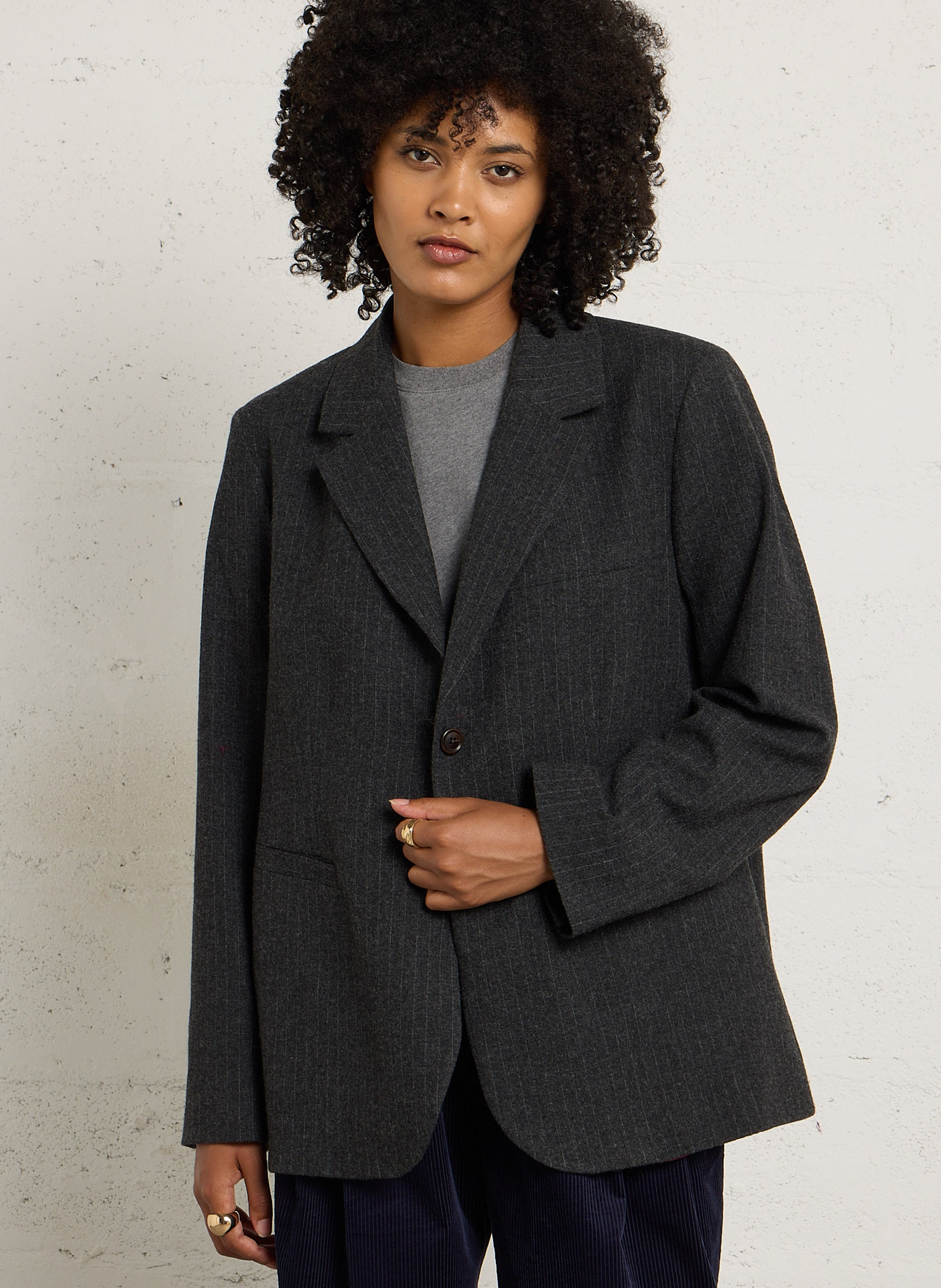 Veste col tailleur BELLEROSE Bleu