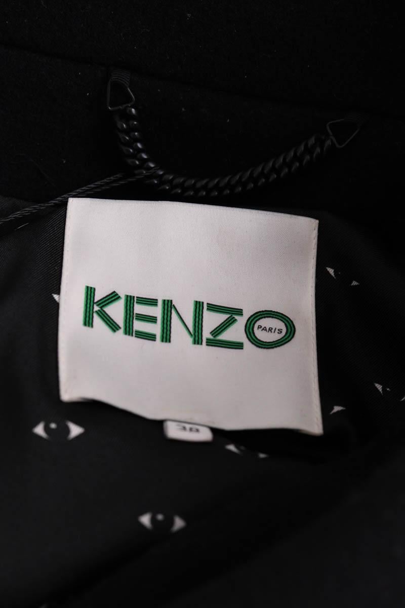 Coat KENZO - SECONDE MAIN Black