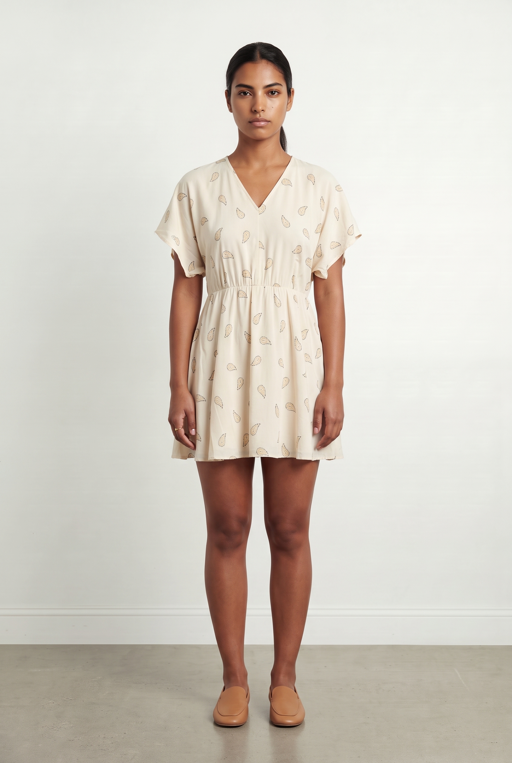 Short & midi dress COMPTOIR DES COTONNIERS - Seconde main Beige