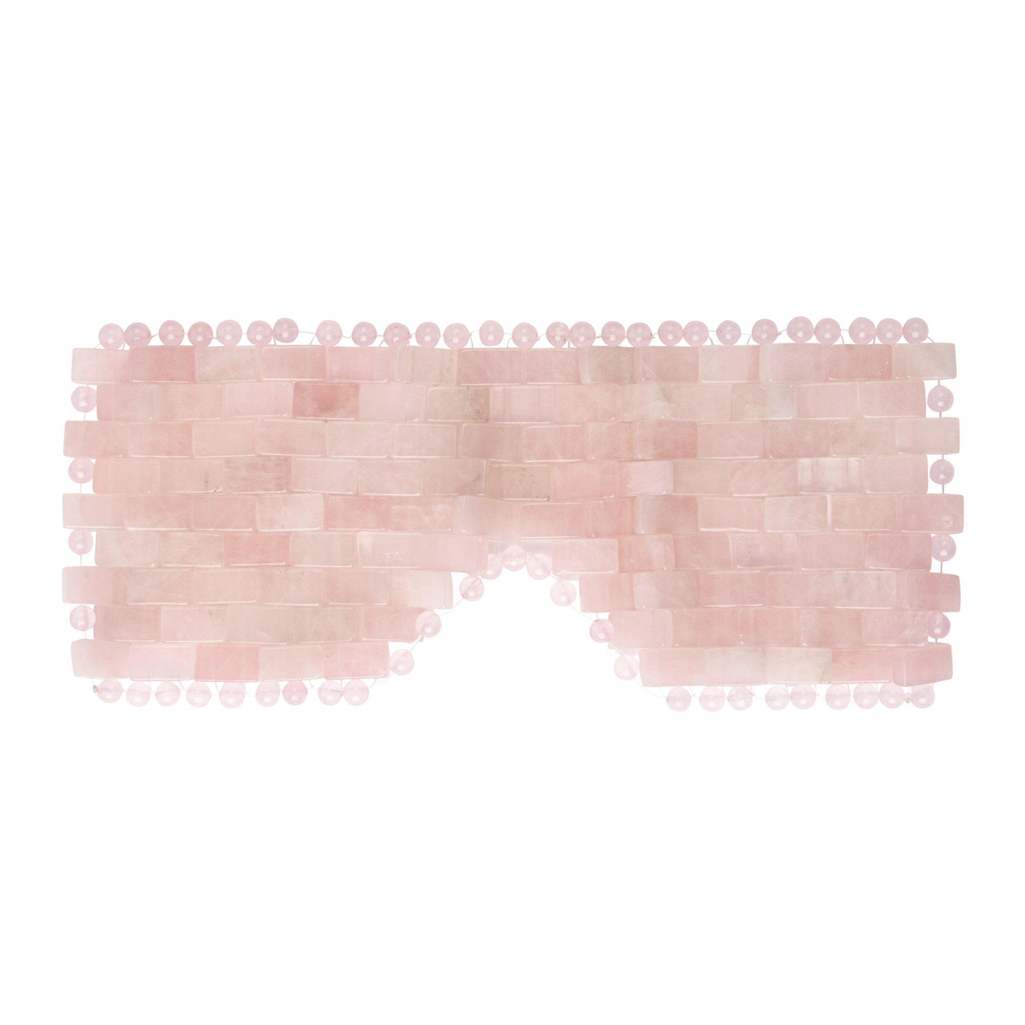 Masque Yeux Rosenquarz - Augen-Tuchmaske ROLL ON JADE