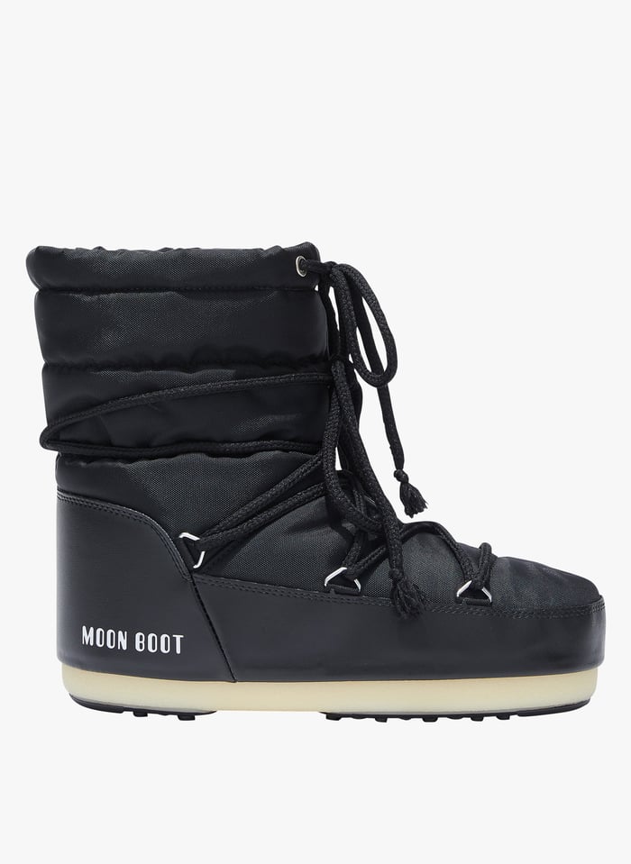 Moon boots discount noir vernis