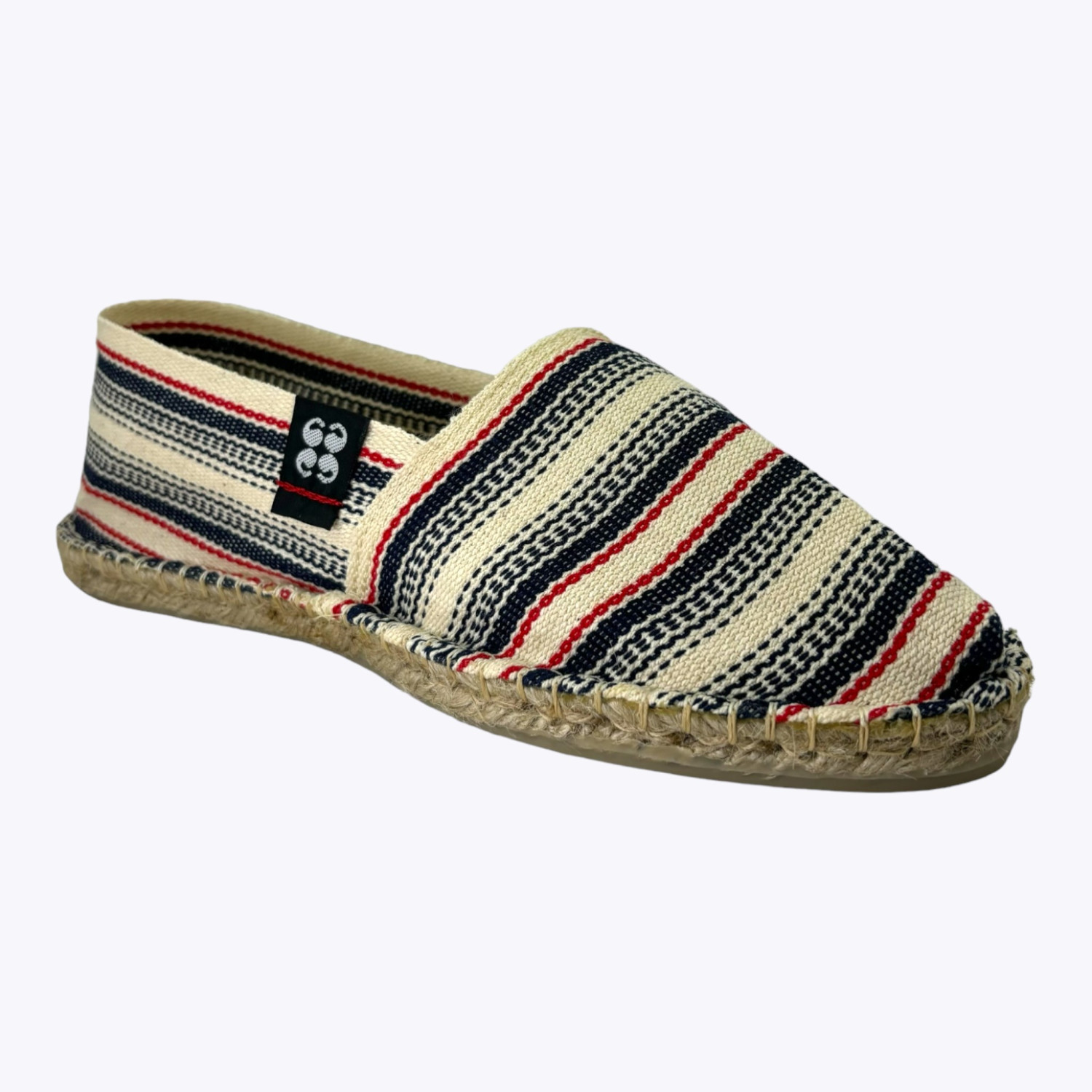 Striped Frenchy espadrilles ART OF SOULE White