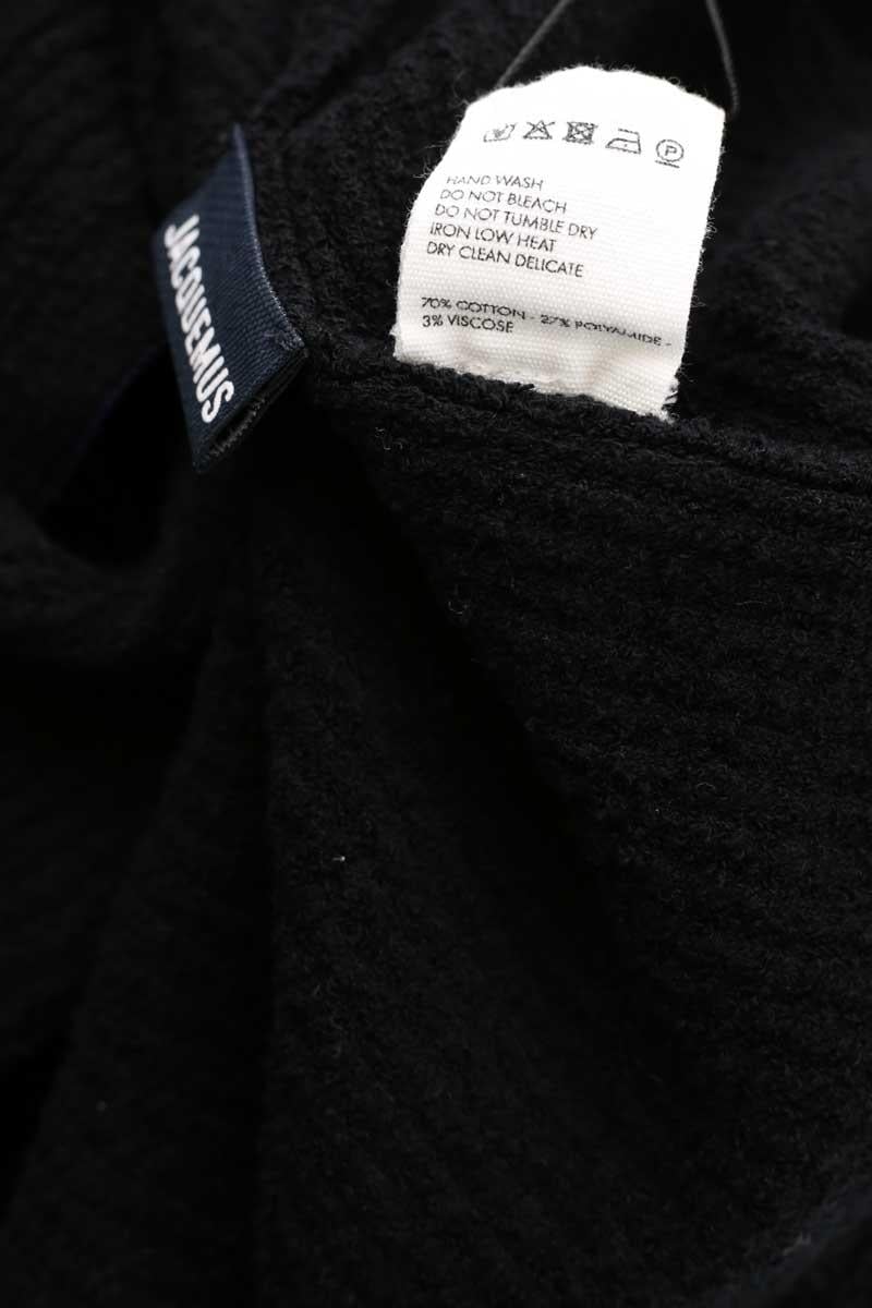 Sleeveless cotton top JACQUEMUS- Seconde Main Black