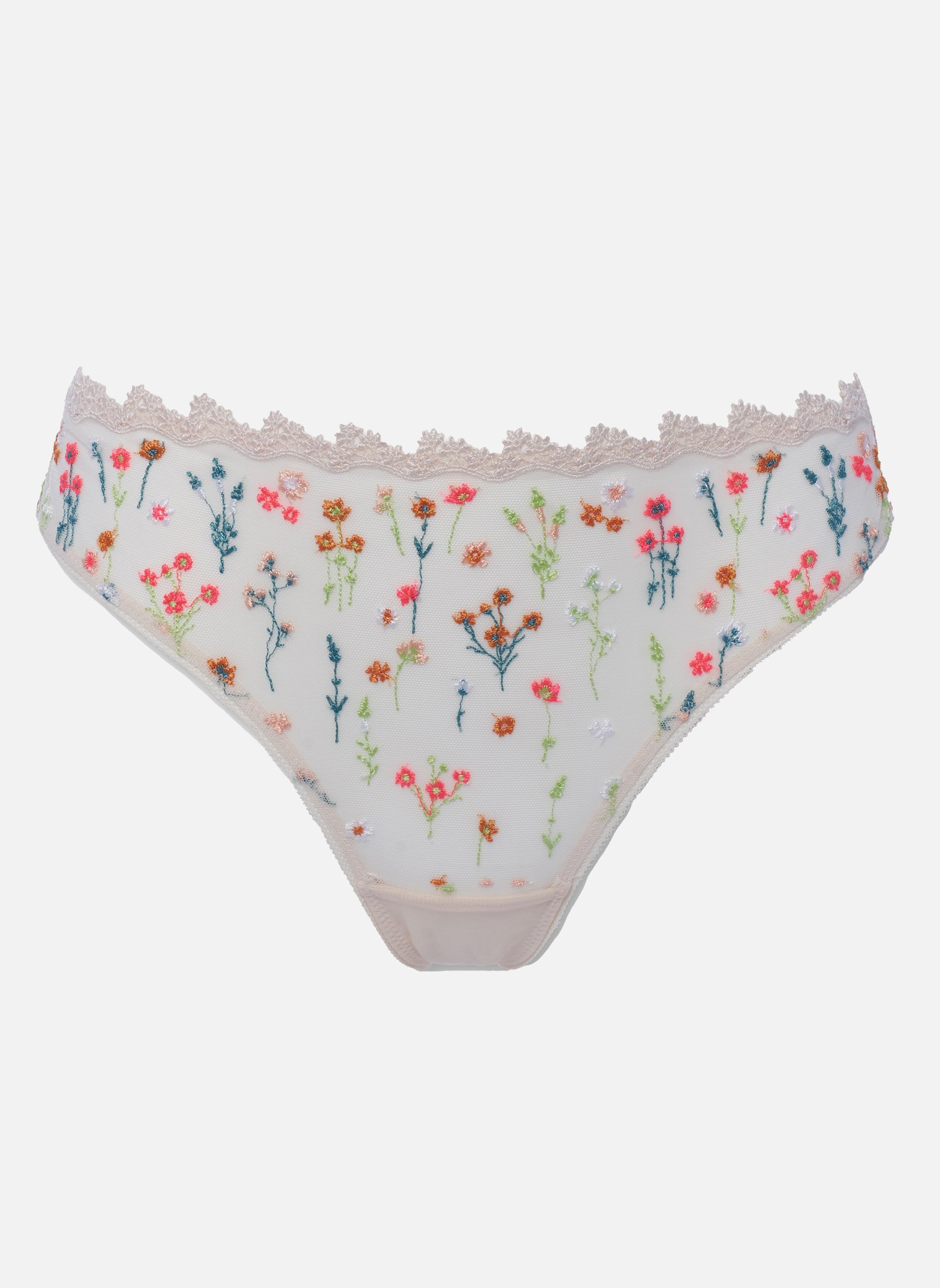 Cotton tanga HUIT White