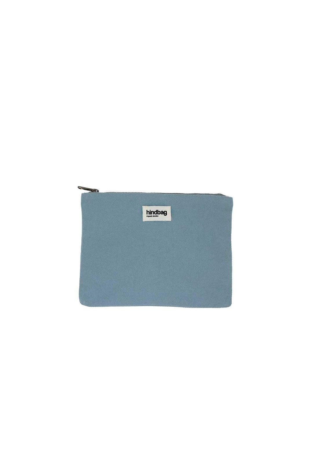 Cotton clutch bag HINDBAG Green